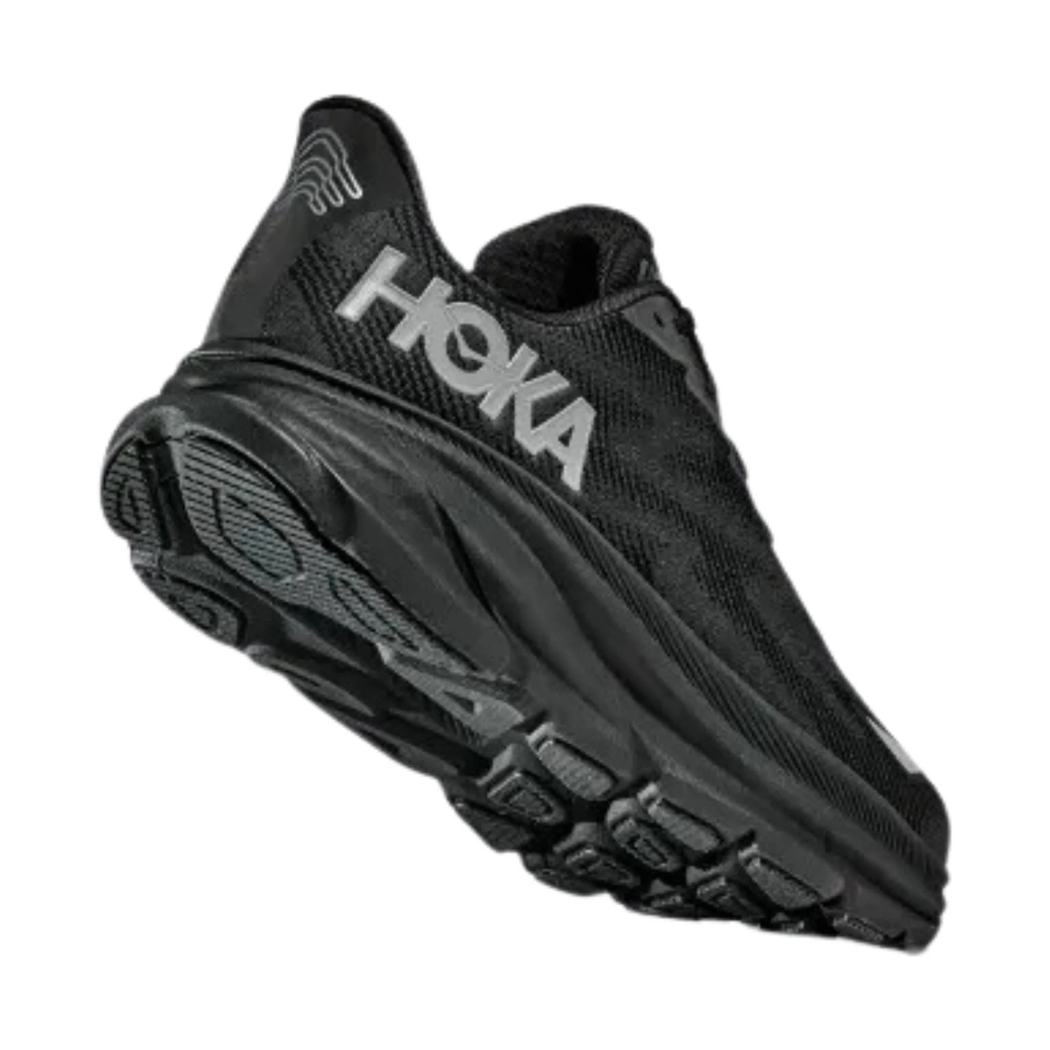 HOKA Men's Clifton 9 GTX Everyday Running Shoes - Black - Image 4