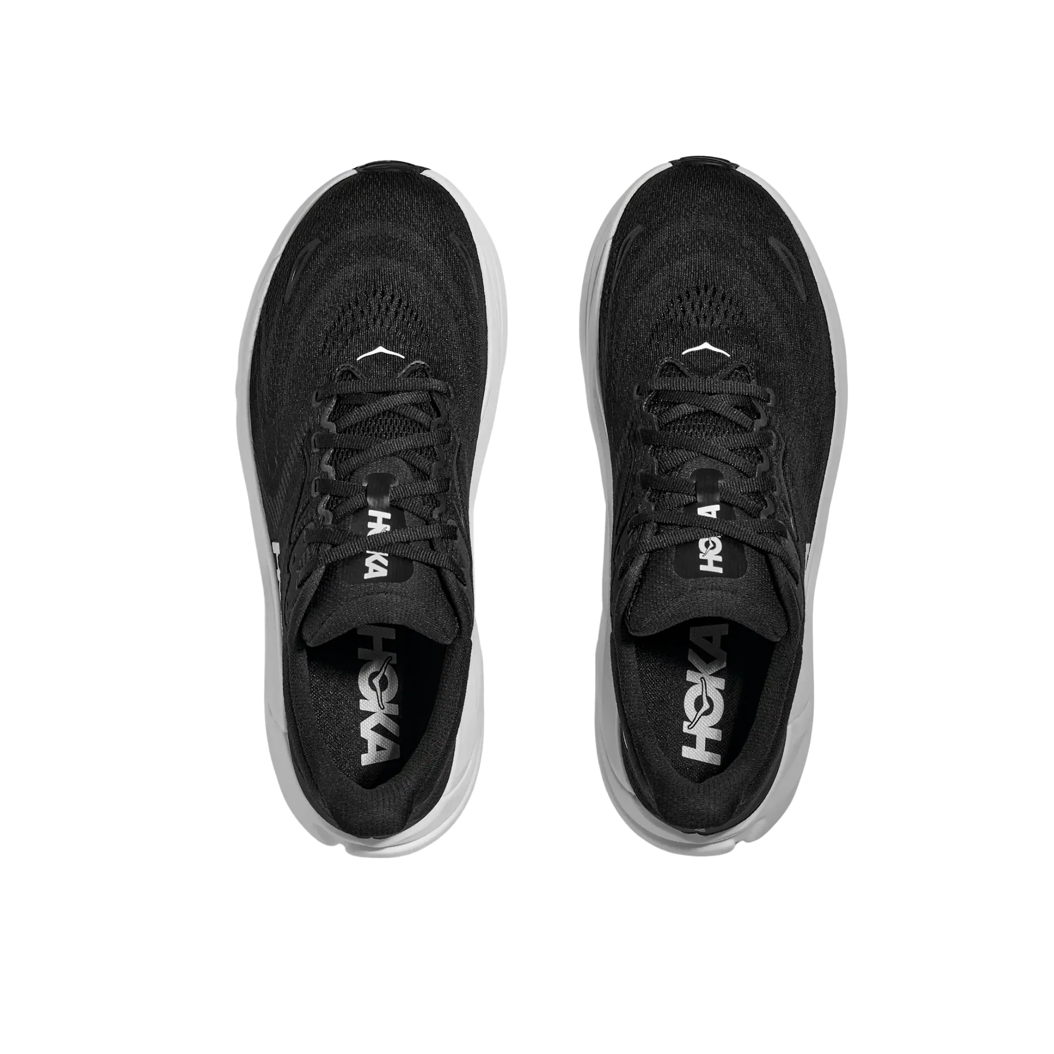 HOKA Women's Arahi 8 Everyday Running Shoes - Black/White - Image 3