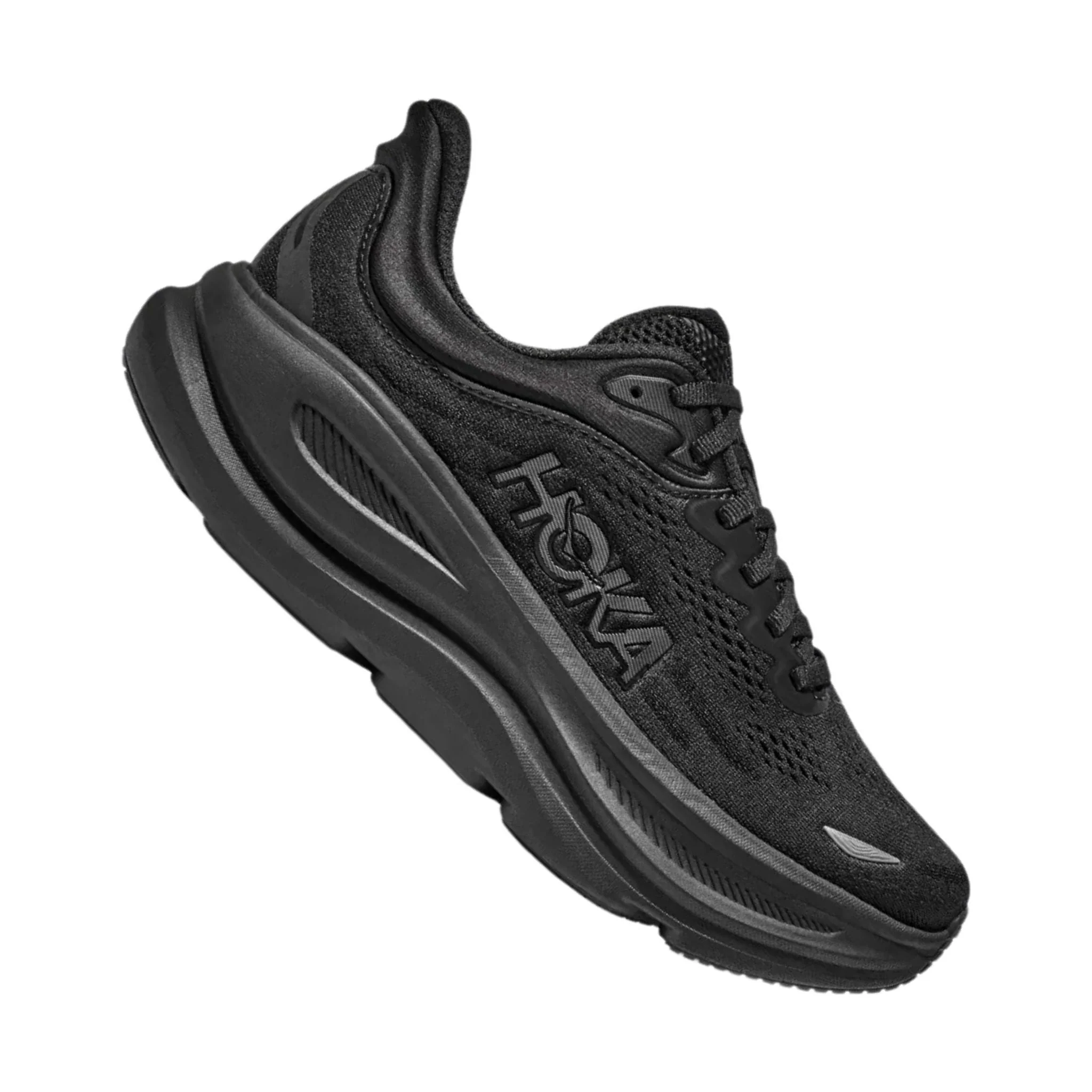 HOKA Women's Bondi 9 Running Shoes - Black/Black