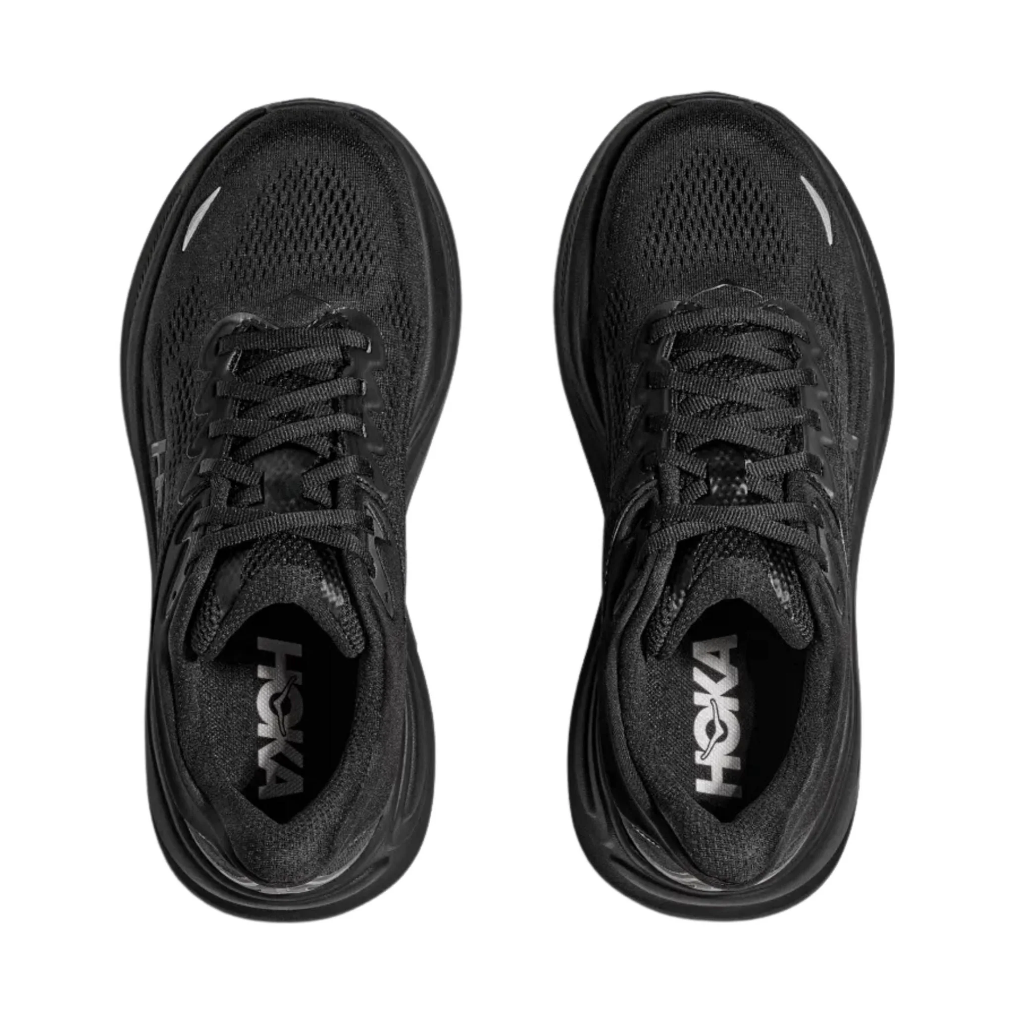 HOKA Women's Bondi 9 Running Shoes - Black/Black - Image 4