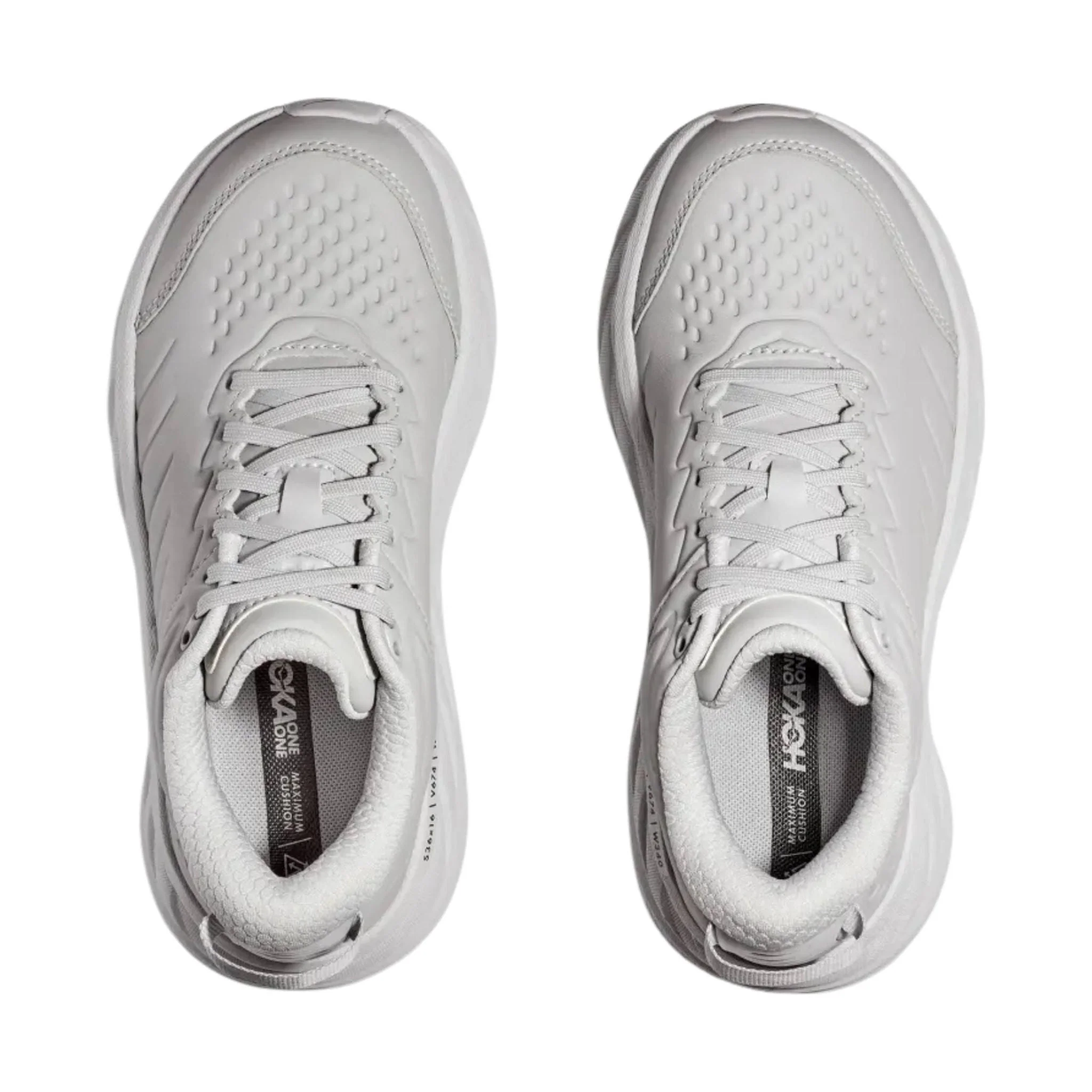 HOKA Women's Bondi SR Shoes - Harbor Mist/Lunar Rock - Image 4