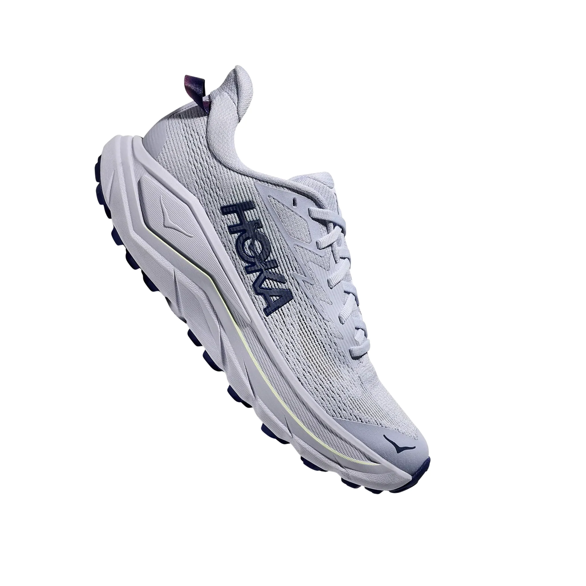 HOKA Women's Challenger 8 Trail Running Shoes - Ambient Blue/Blueberry