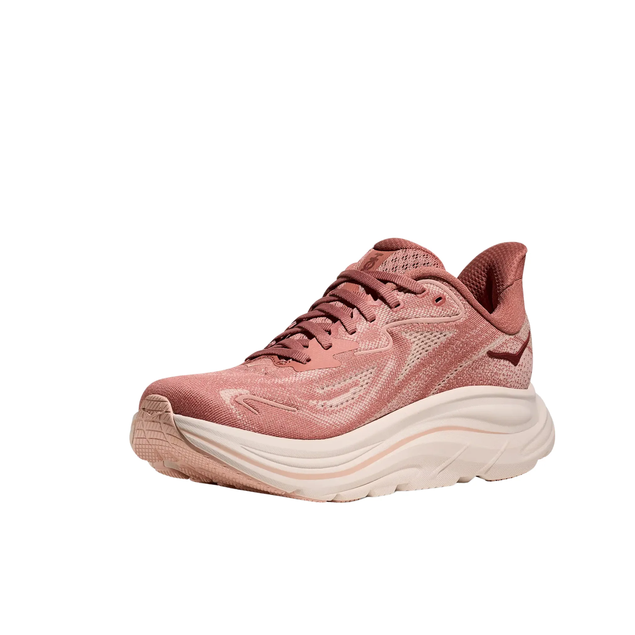 HOKA Women's Clifton 10 Running Shoes - Blush/Rose Latte - Image 2