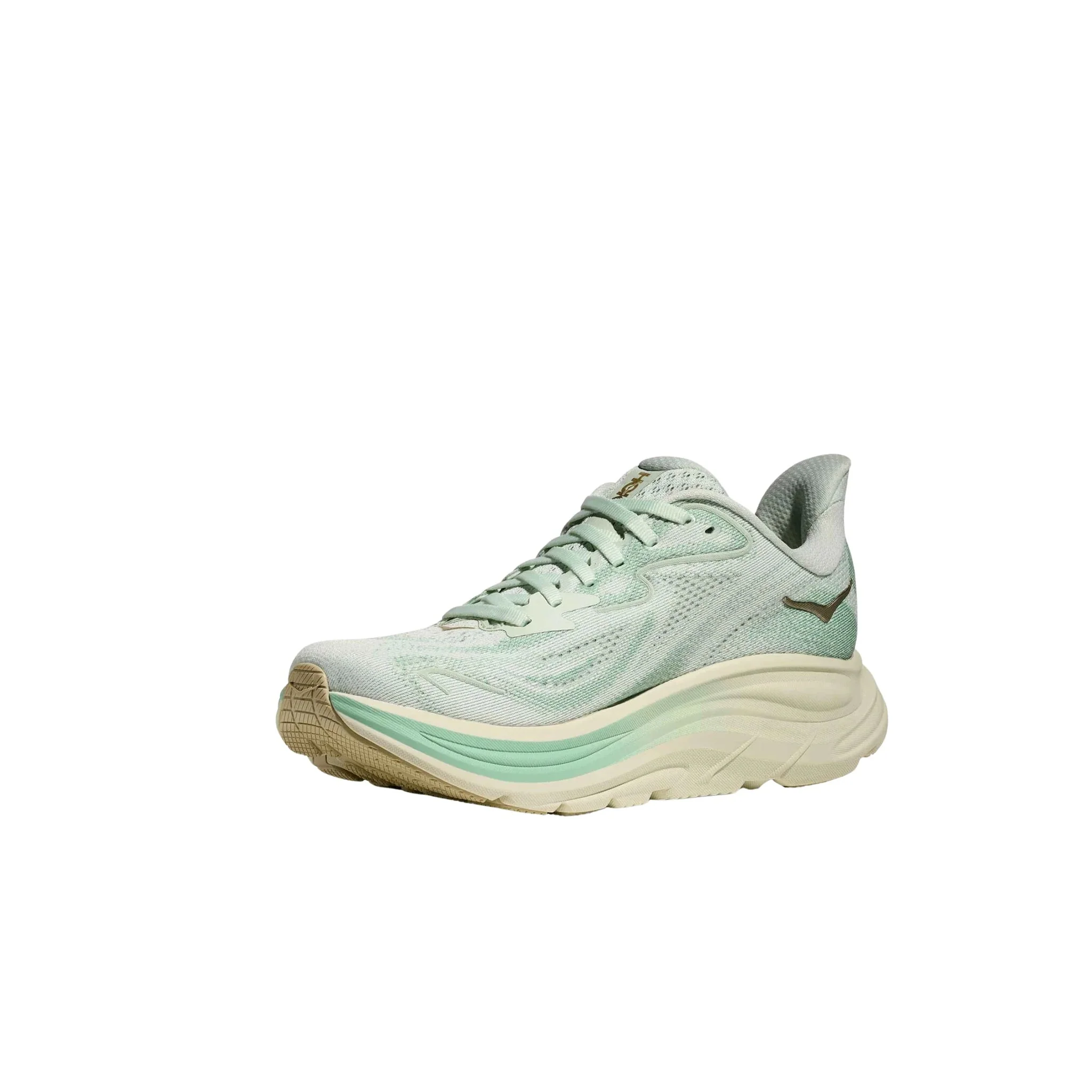 HOKA Women's Clifton 10 Running Shoes - Sea Glass/Jadeite - Image 2