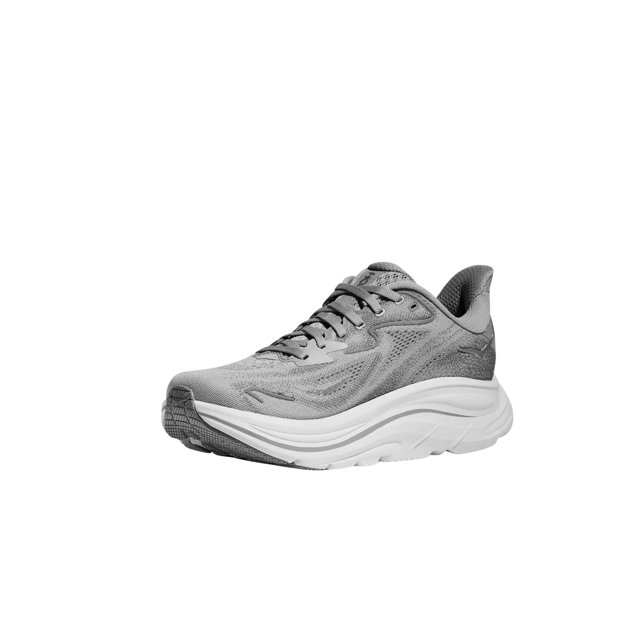 HOKA Women's Clifton 10 Running Shoes - Stellar Grey / Galactic Grey - Image 2