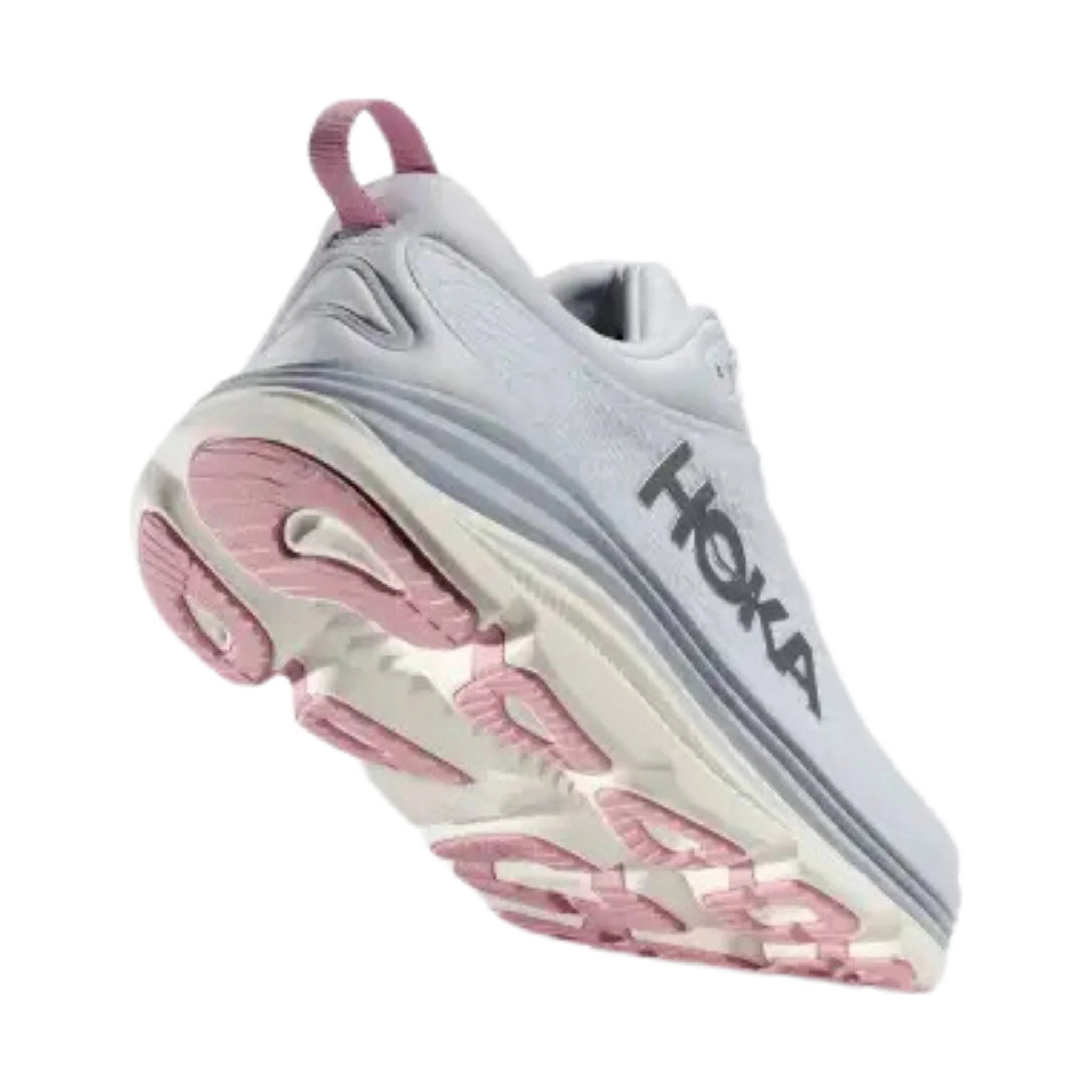 HOKA Women's Gaviota 5 Running Shoes - Sea Ice/ Pink Twilight - Image 4