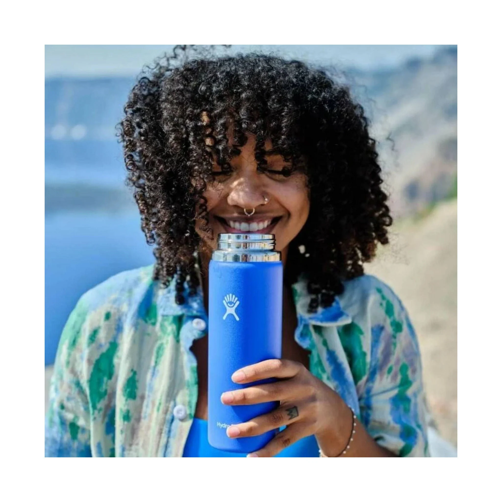 Hydro Flask 20oz Wide Mouth - Cascade - Image 4