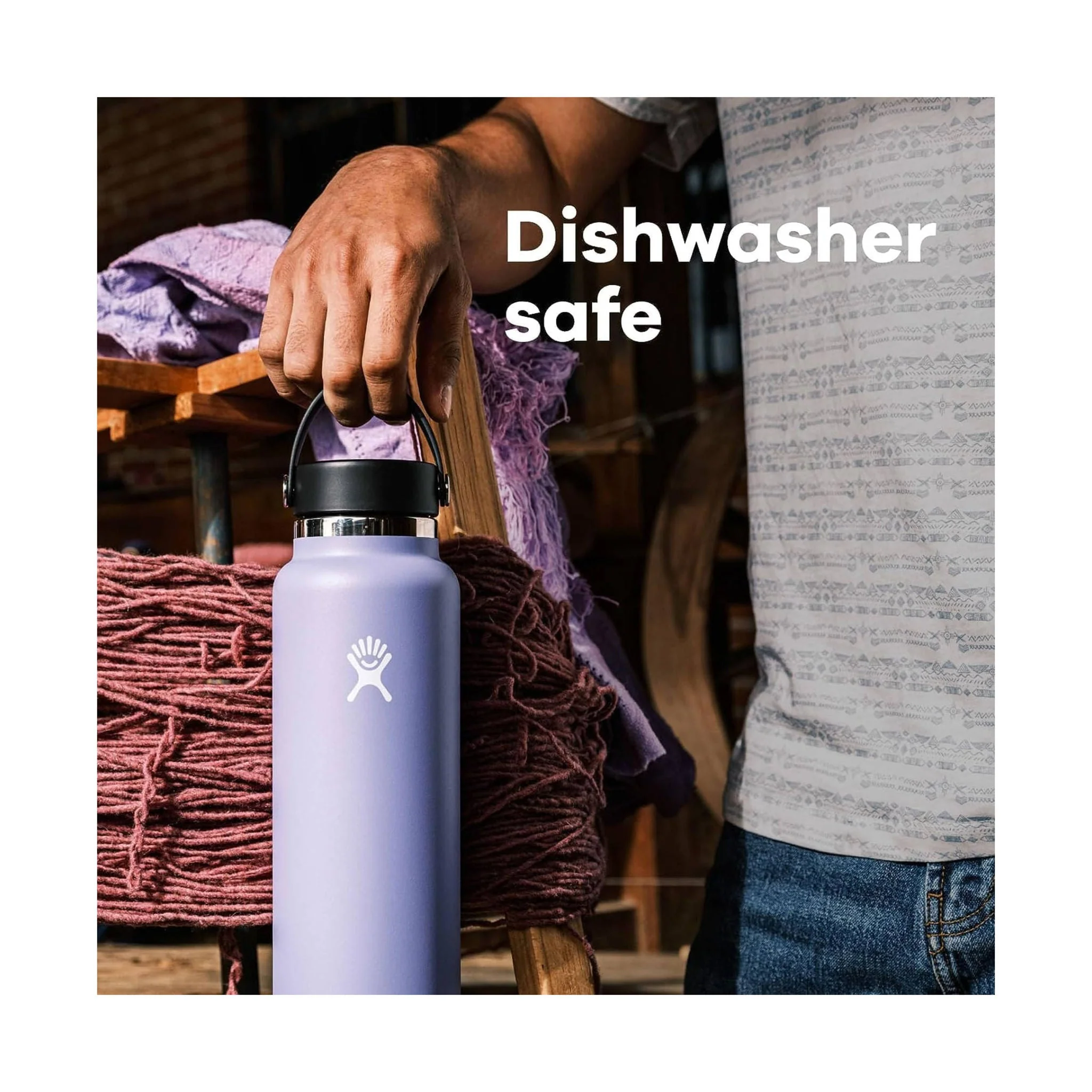Hydro Flask 20oz Wide Mouth - Moonshadow - Image 4