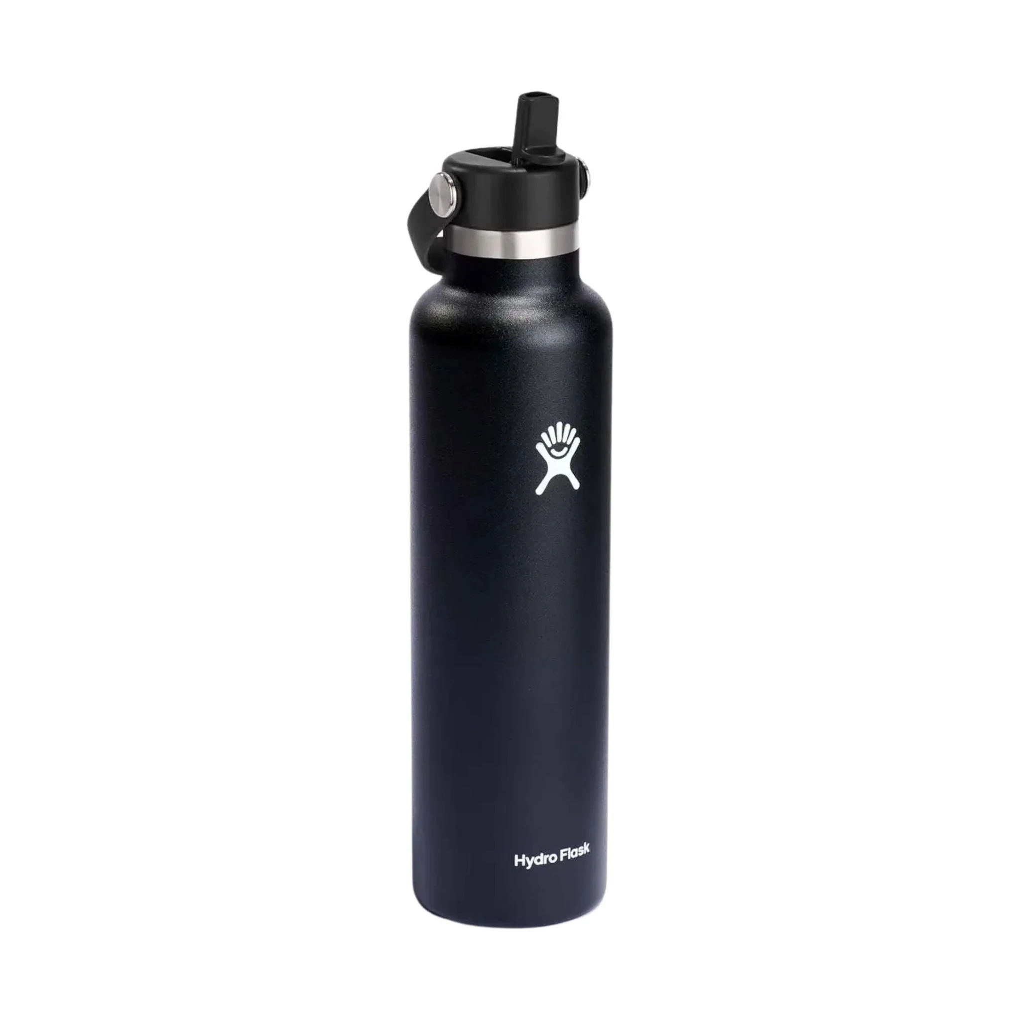 Hydro Flask 24 oz Standard With Flex Straw Cap - Black - Image 2