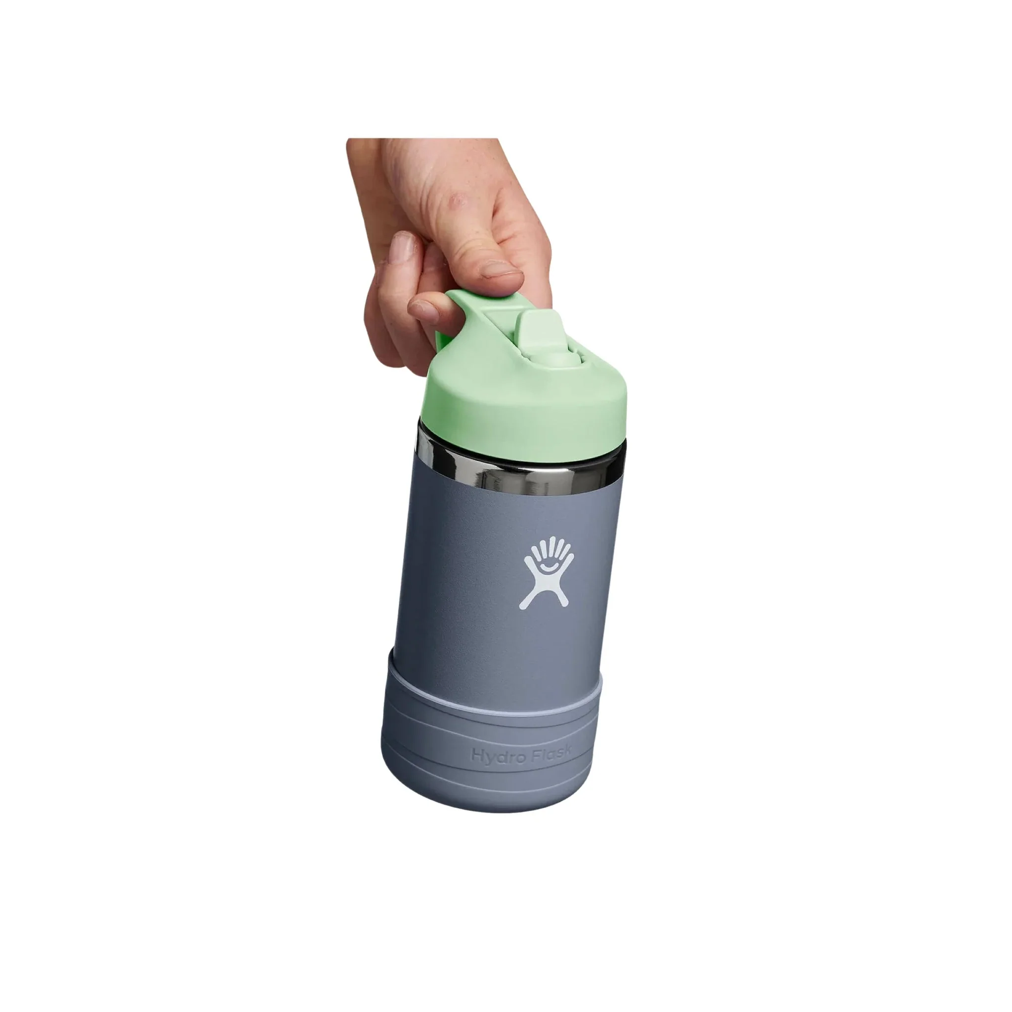 Hydro Flask Kids' 12 OZ Wide Mouth With Straw Cap - Koala - Image 3