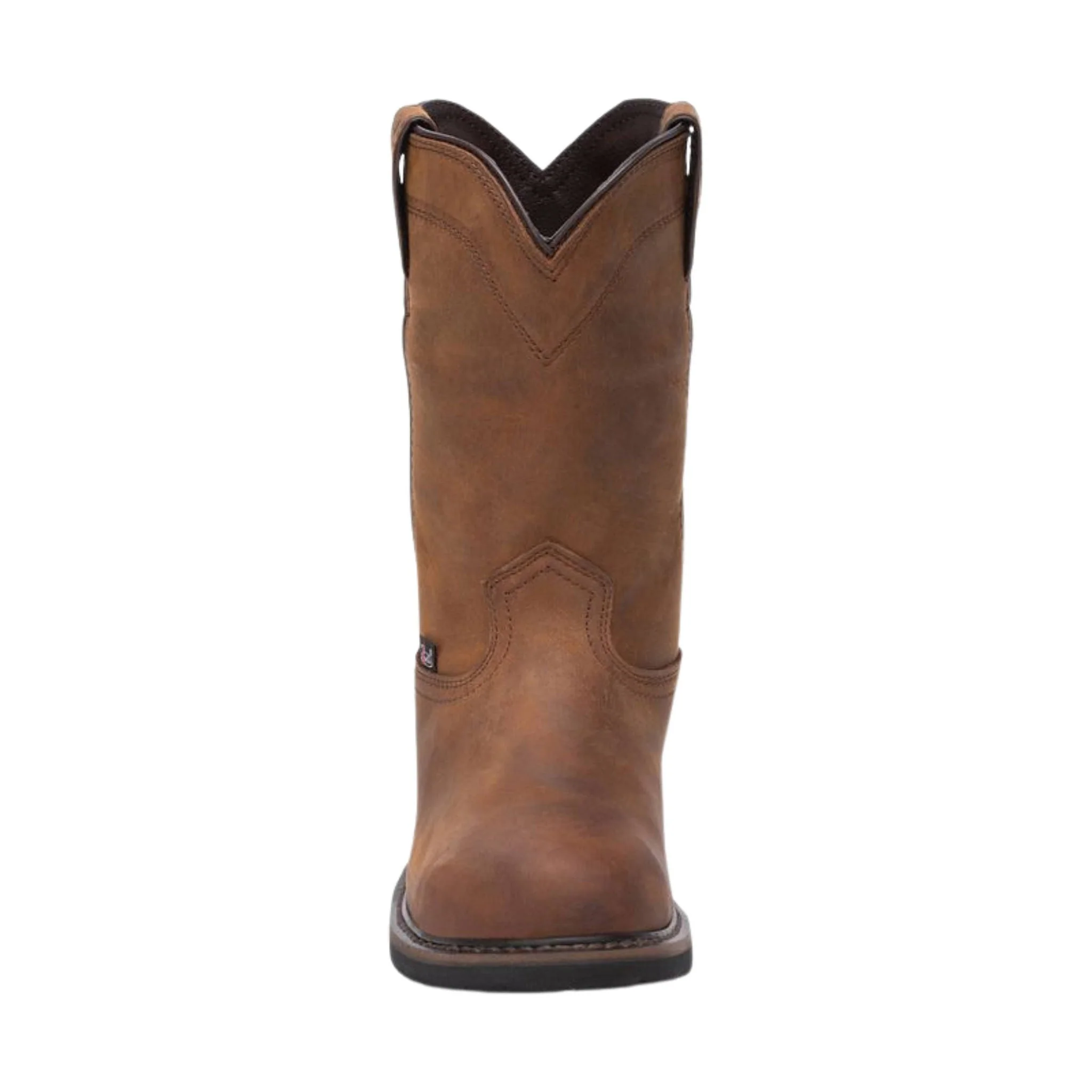 Justin Men's 11 Inch Drywall Wyoming Waterproof Steel Toe Work Boots - Brown - Image 4