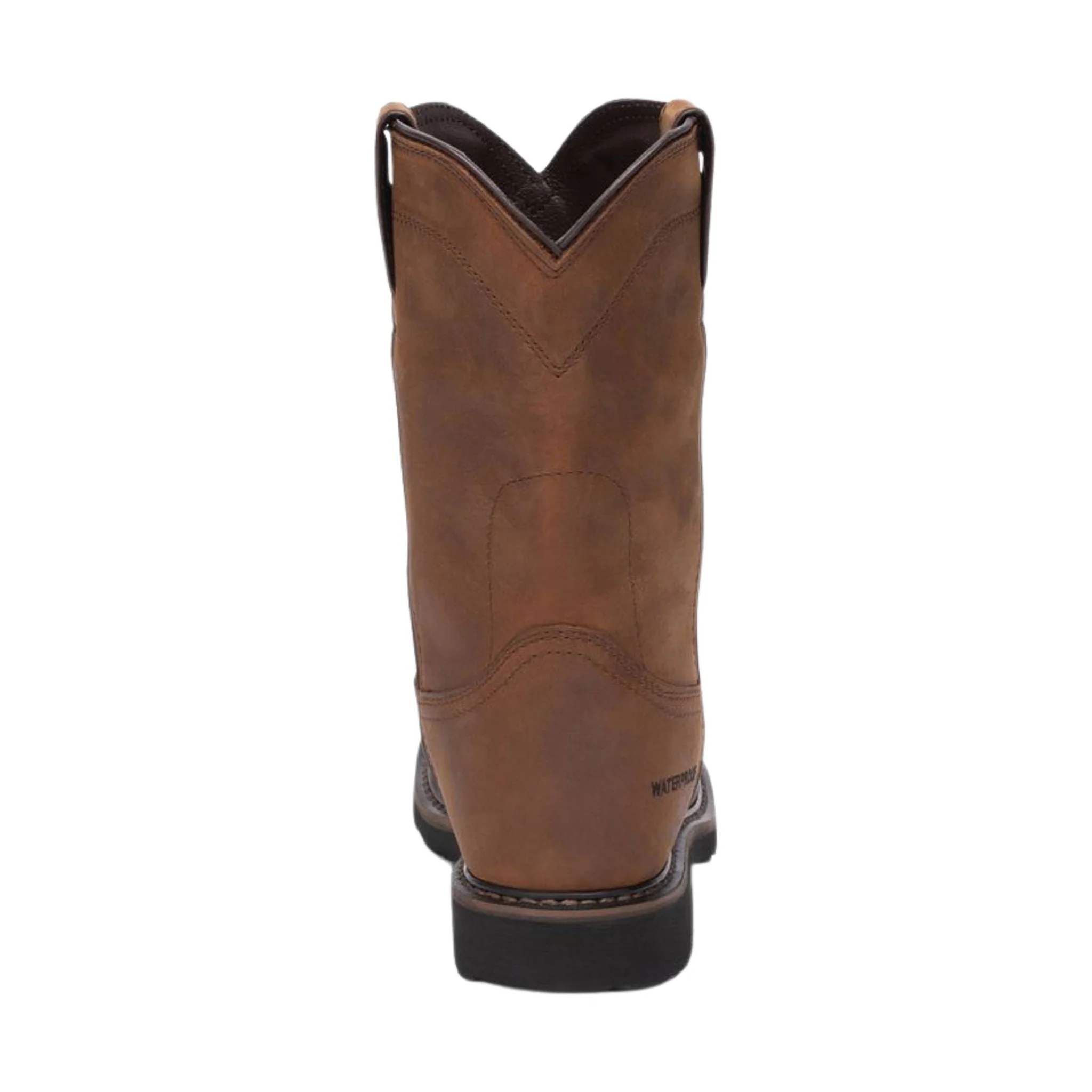 Justin Men's 11 Inch Drywall Wyoming Waterproof Steel Toe Work Boots - Brown - Image 5