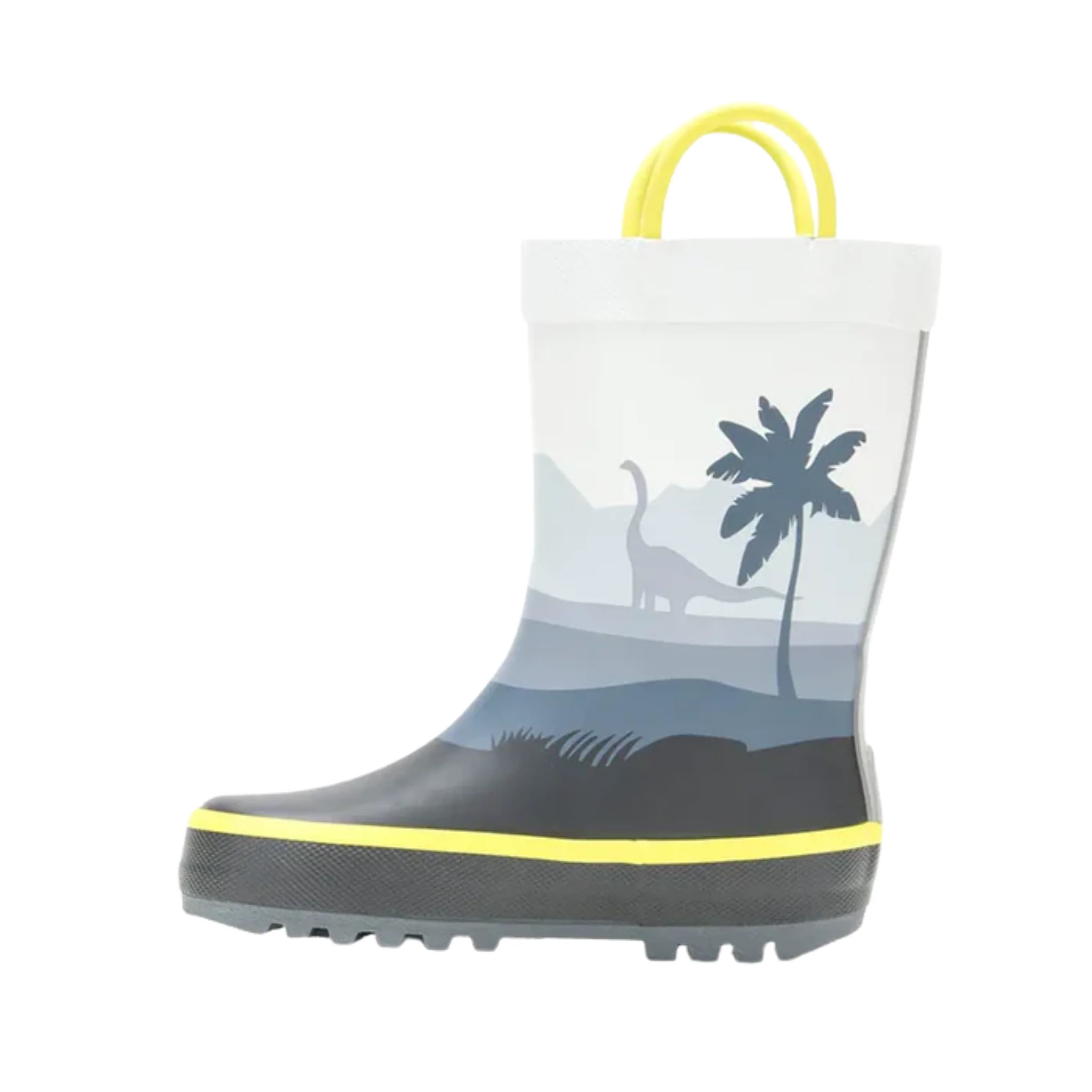 Kamik Kids' Dino Rain Boots - Grey - Image 2