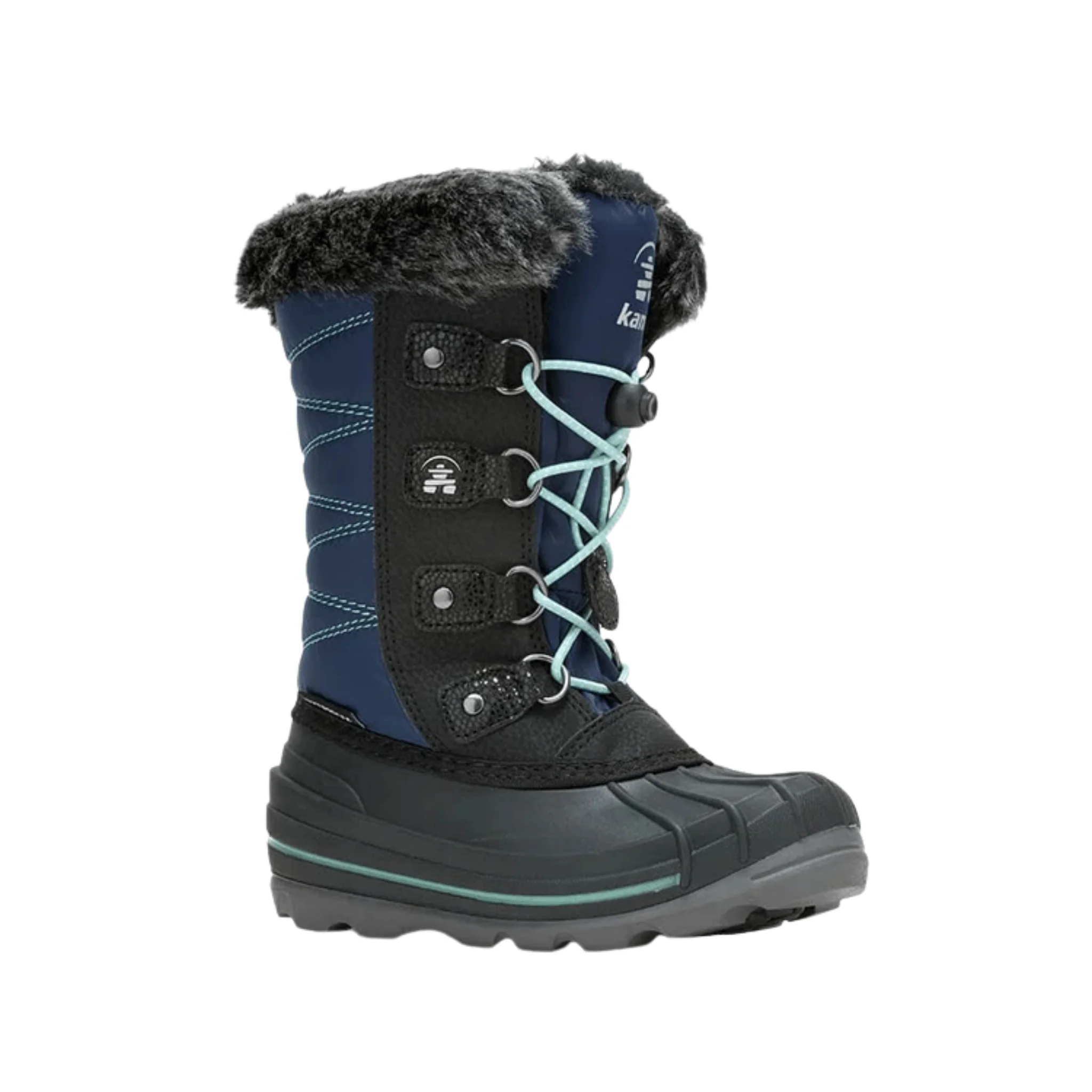 Kamik Kids' Frosty Lake Winter Boots - Navy