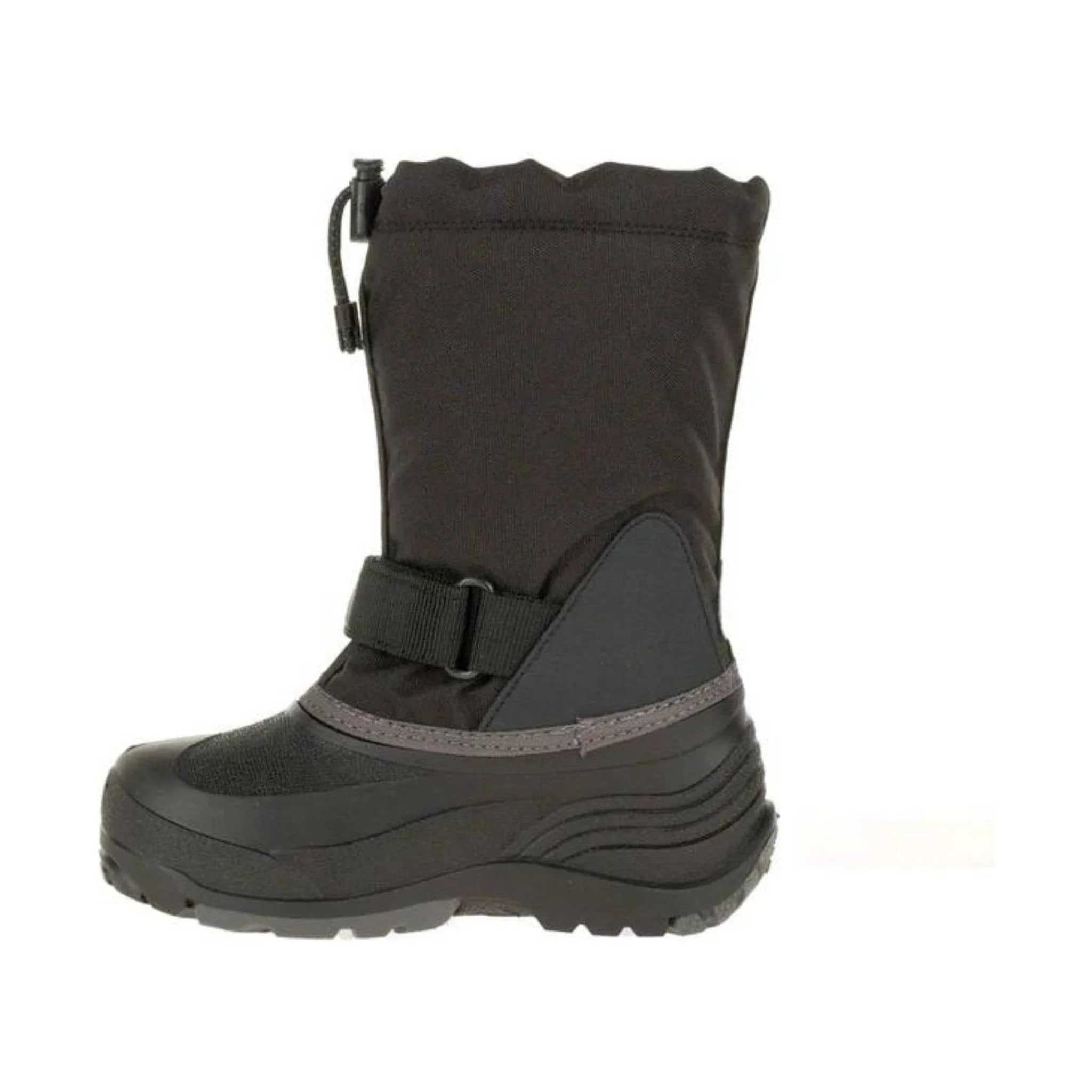 Kamik Kids' Waterbug 5 Winter Boot - Black/Charcoal - Image 2