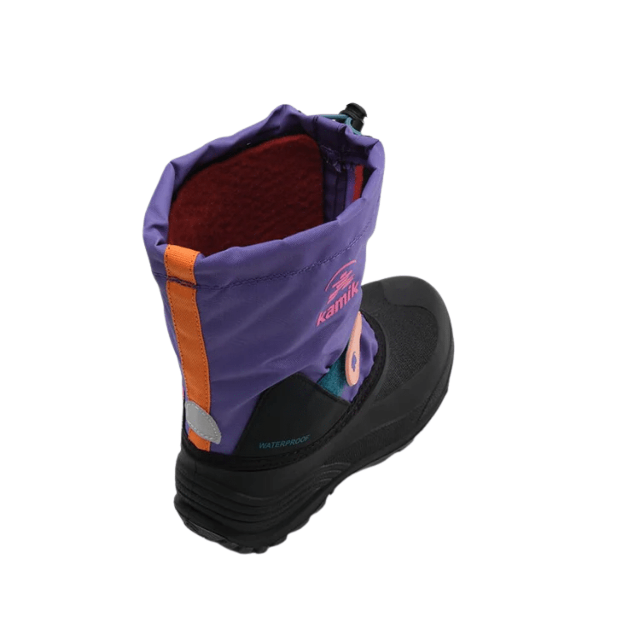 Kamik Kids' Waterbug 5 Winter Boots - Purple Print - Image 2