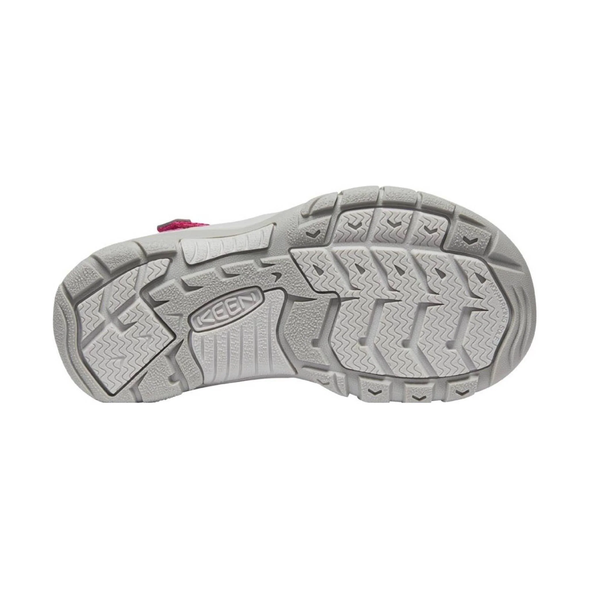 KEEN Big Kids' Newport H2 - Verry Berry/Fusion Coral - Image 3