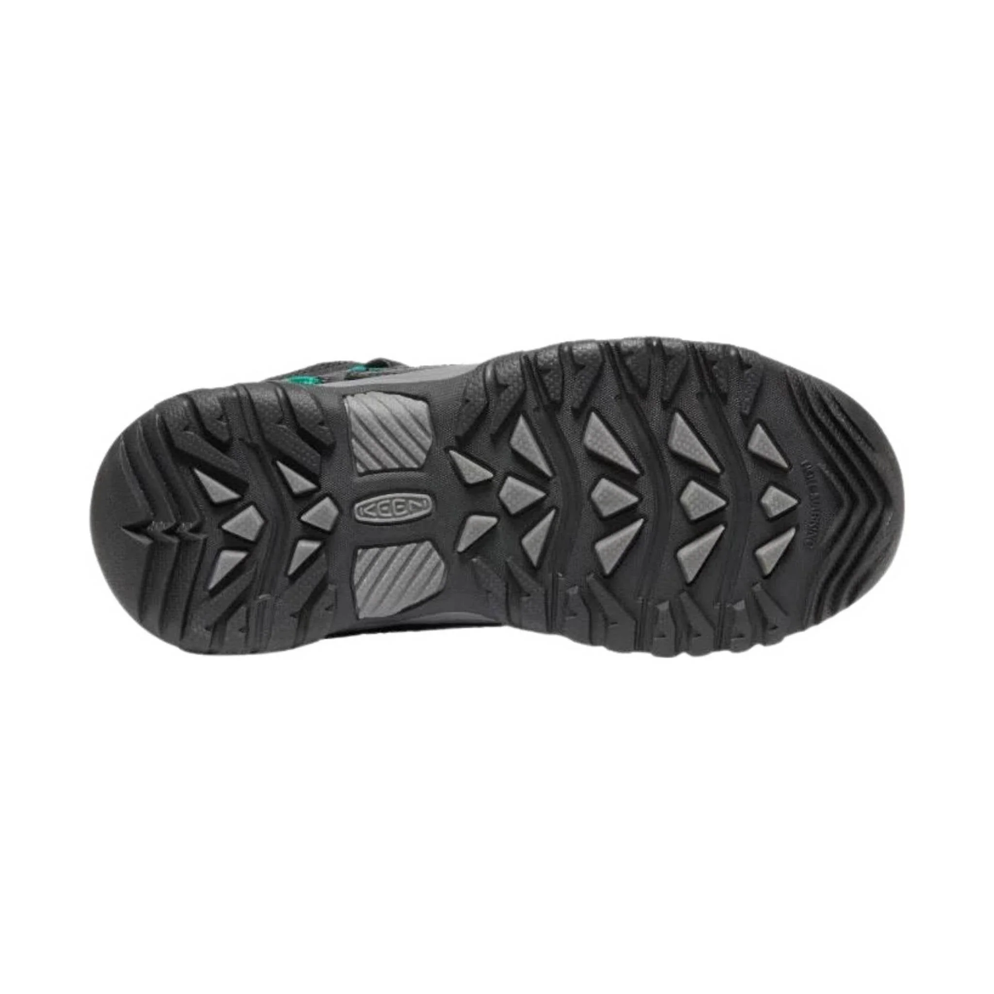 KEEN Big Kids' Targhee Low - Black /Star White - Image 3