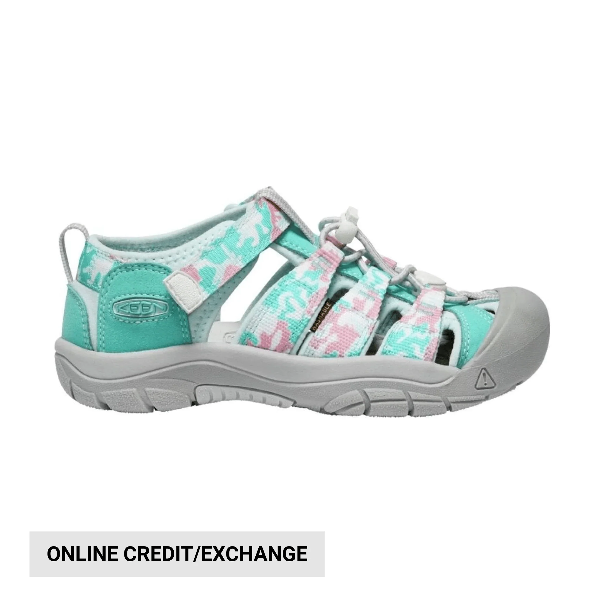 KEEN Little Kids' Newport H2 - Camo/Pink Icing