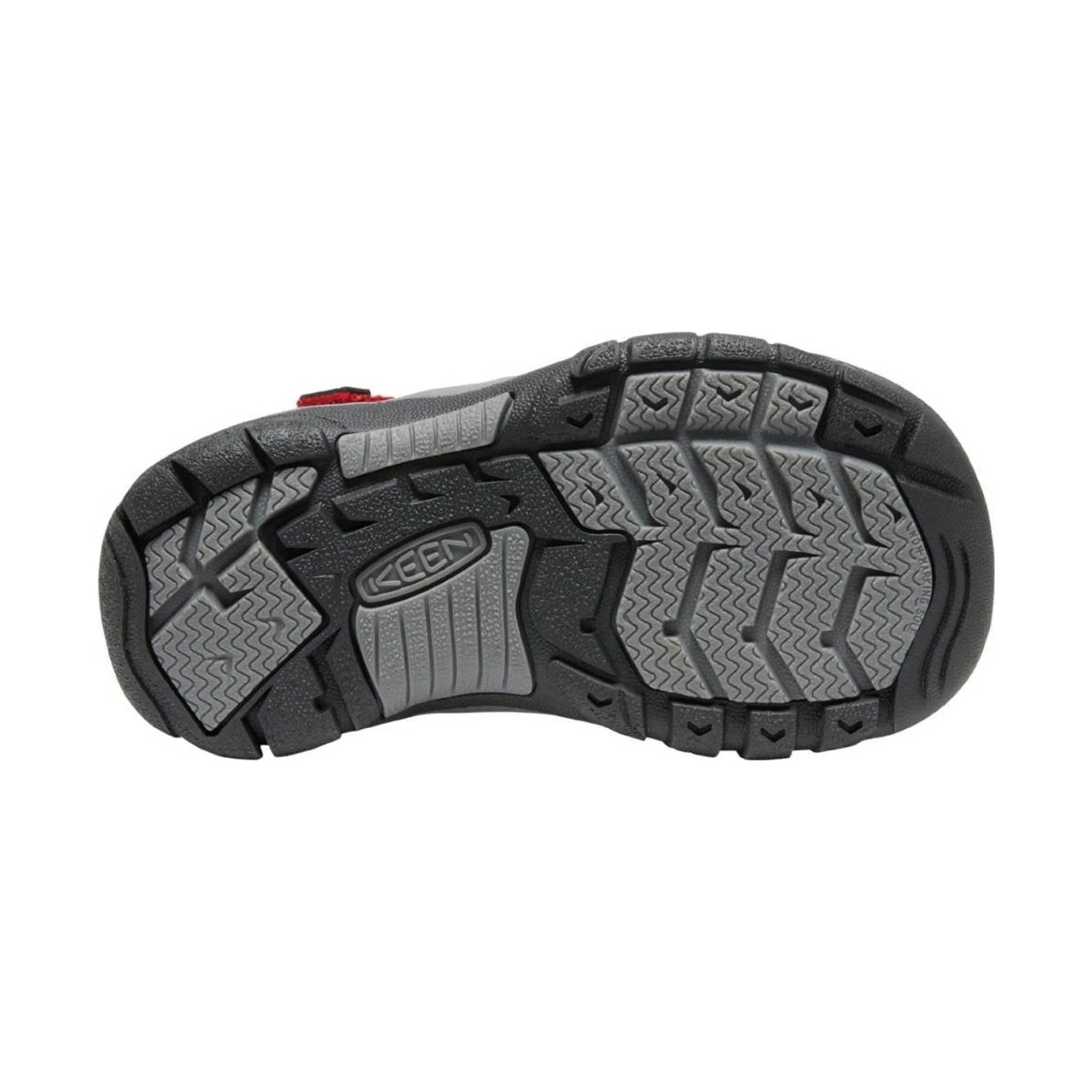 KEEN Little Kids' Newport H2 - Ribbon Red/Gargoyle - Image 3