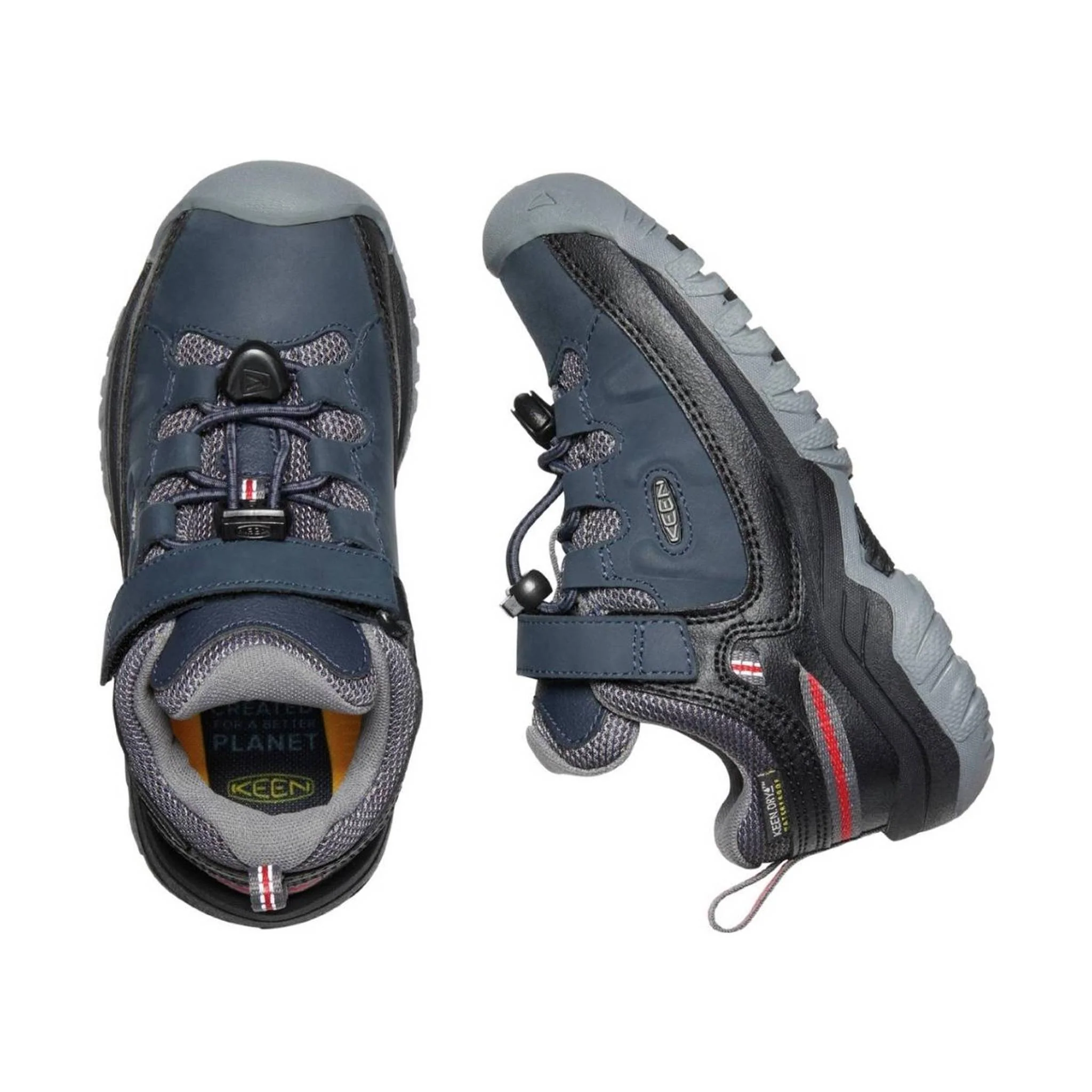 KEEN Little Kids' Targhee Low - Blue - Image 2