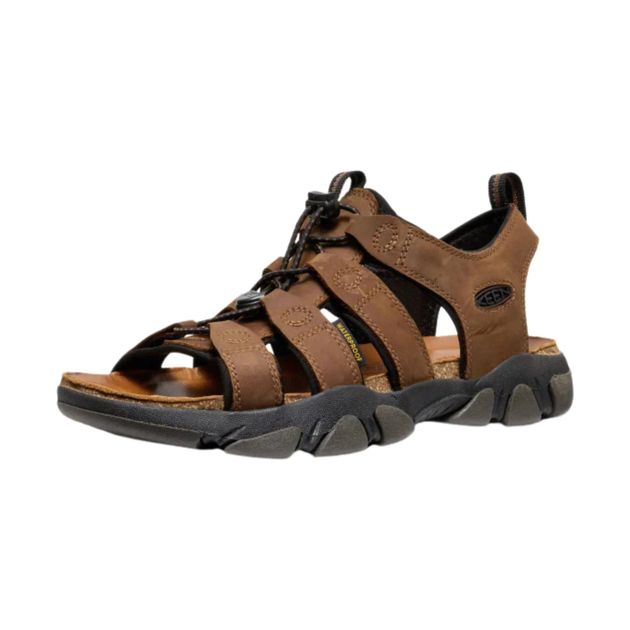 KEEN Men's Daytona II Sandal - Bison/Black - Image 2