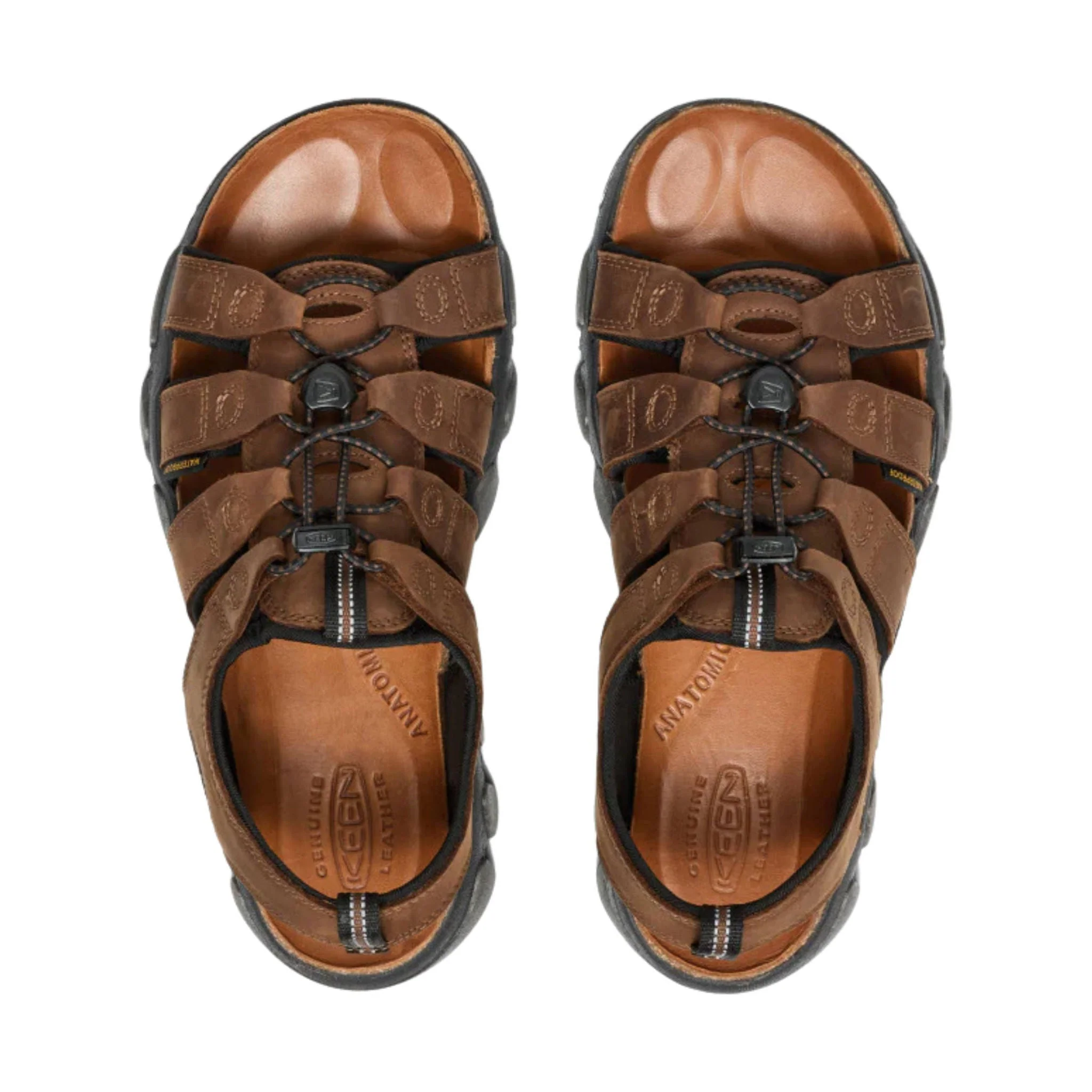 KEEN Men's Daytona II Sandal - Bison/Black - Image 4