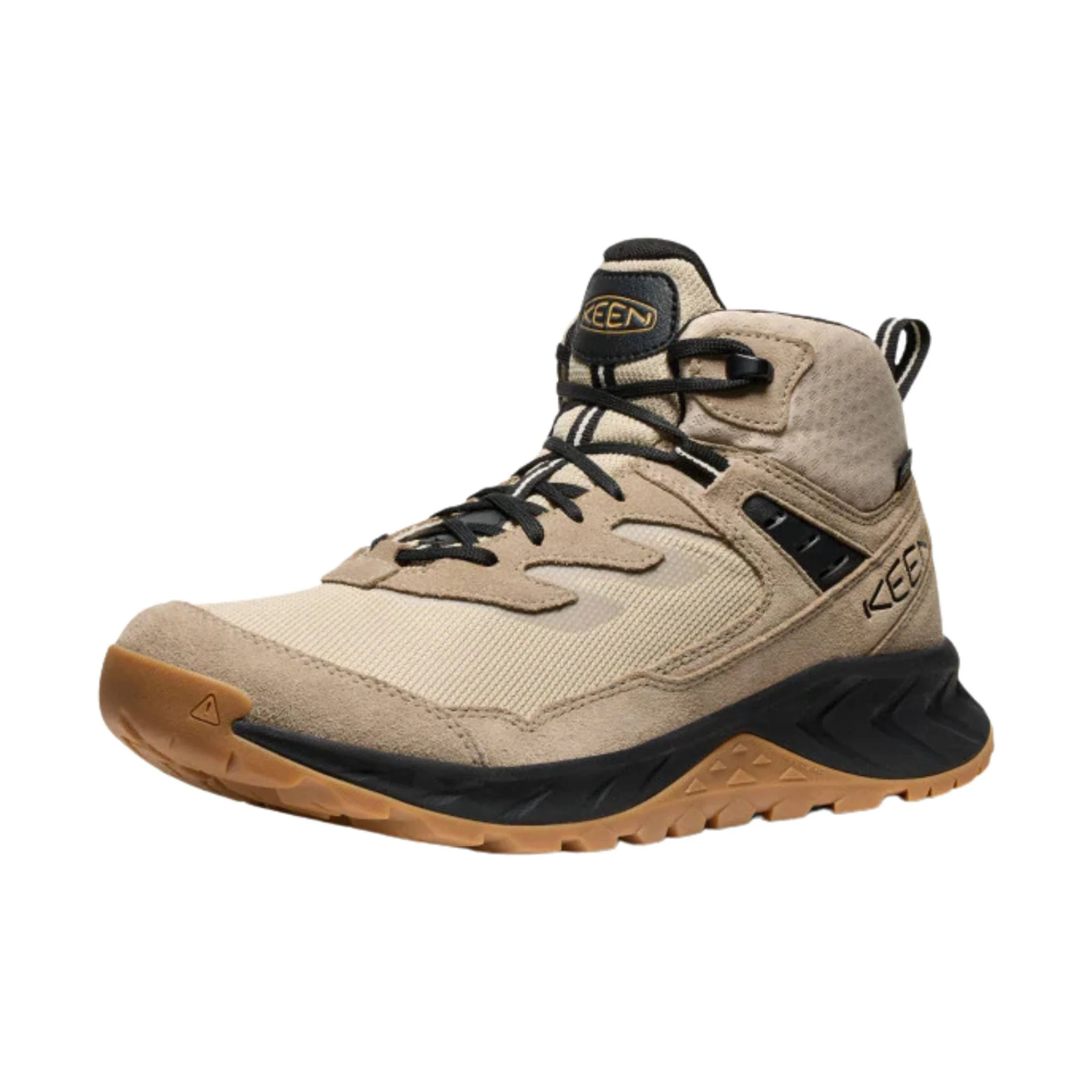 KEEN Men's Hightrail Waterproof Hiking Boots - Brindle/Oak Bluff - Image 2