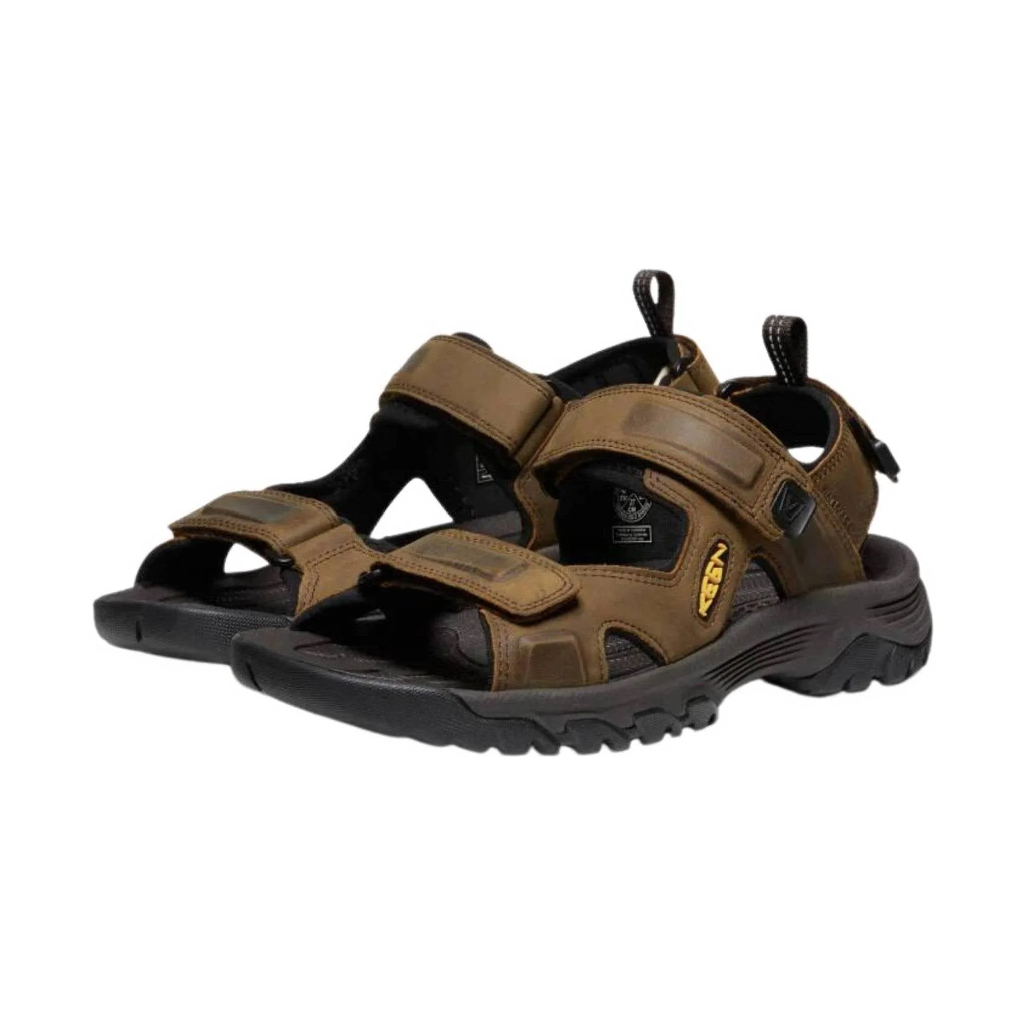 KEEN Men's Targhee III Open Toe Sandal - Bison/Mulch - Image 2