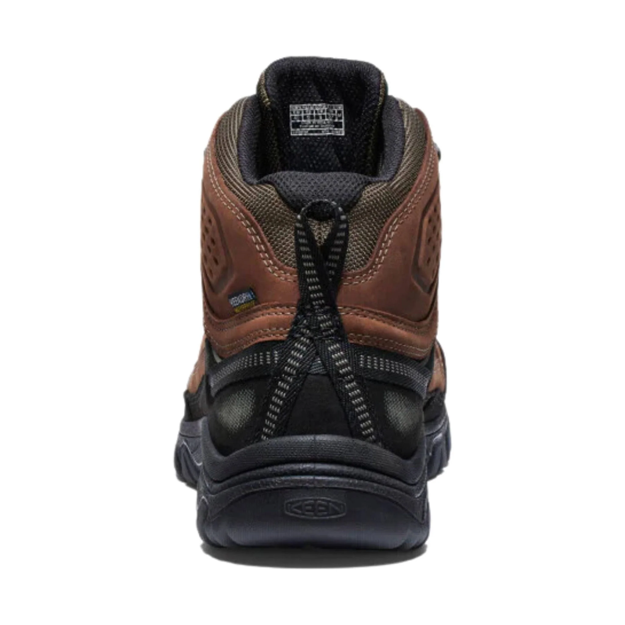 KEEN Men's Targhee IV Waterproof Hiking Boots - Bison/Black - Image 3