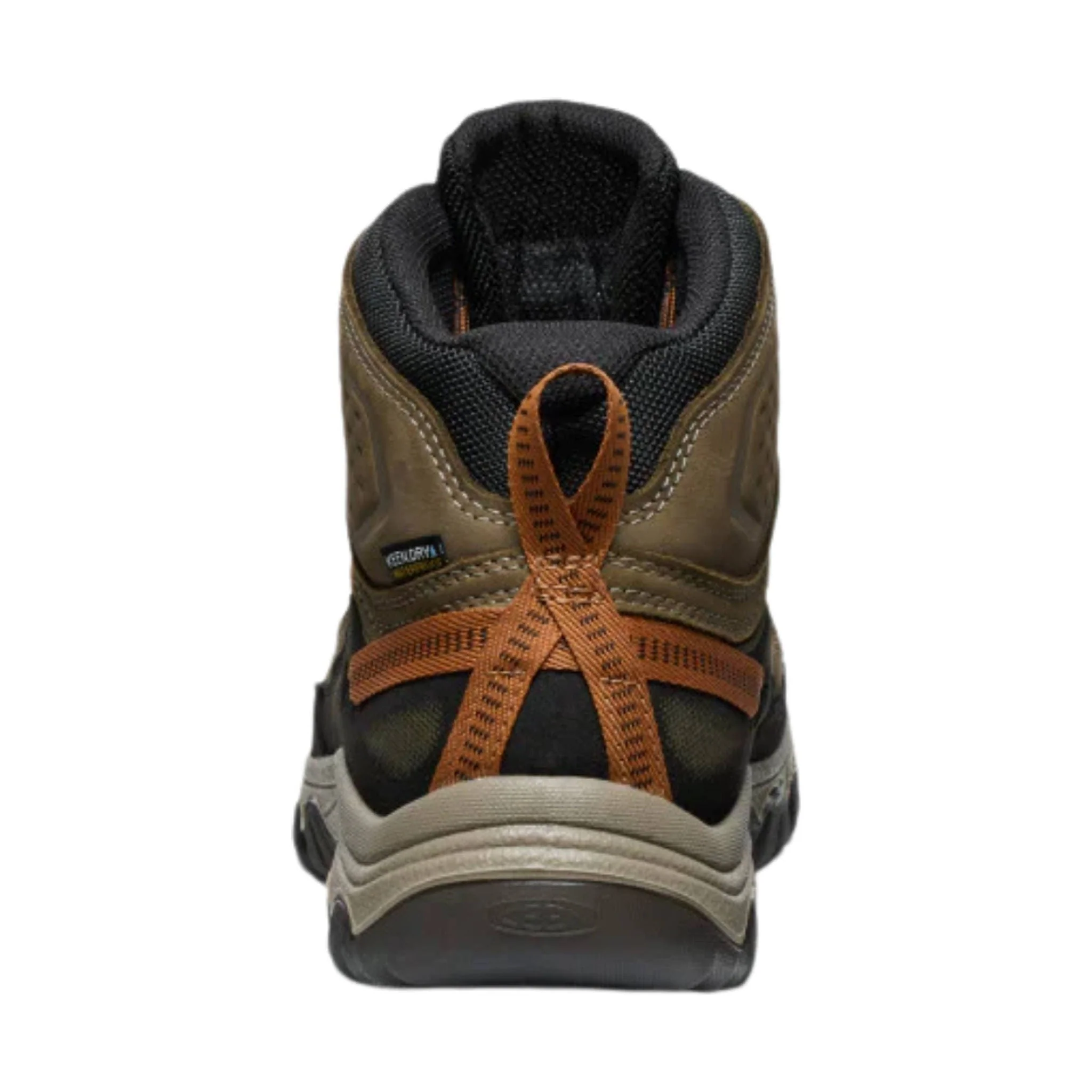 KEEN Men's Targhee IV Waterproof Hiking Boots - Sea Turtle/Roasted Pecan - Image 4