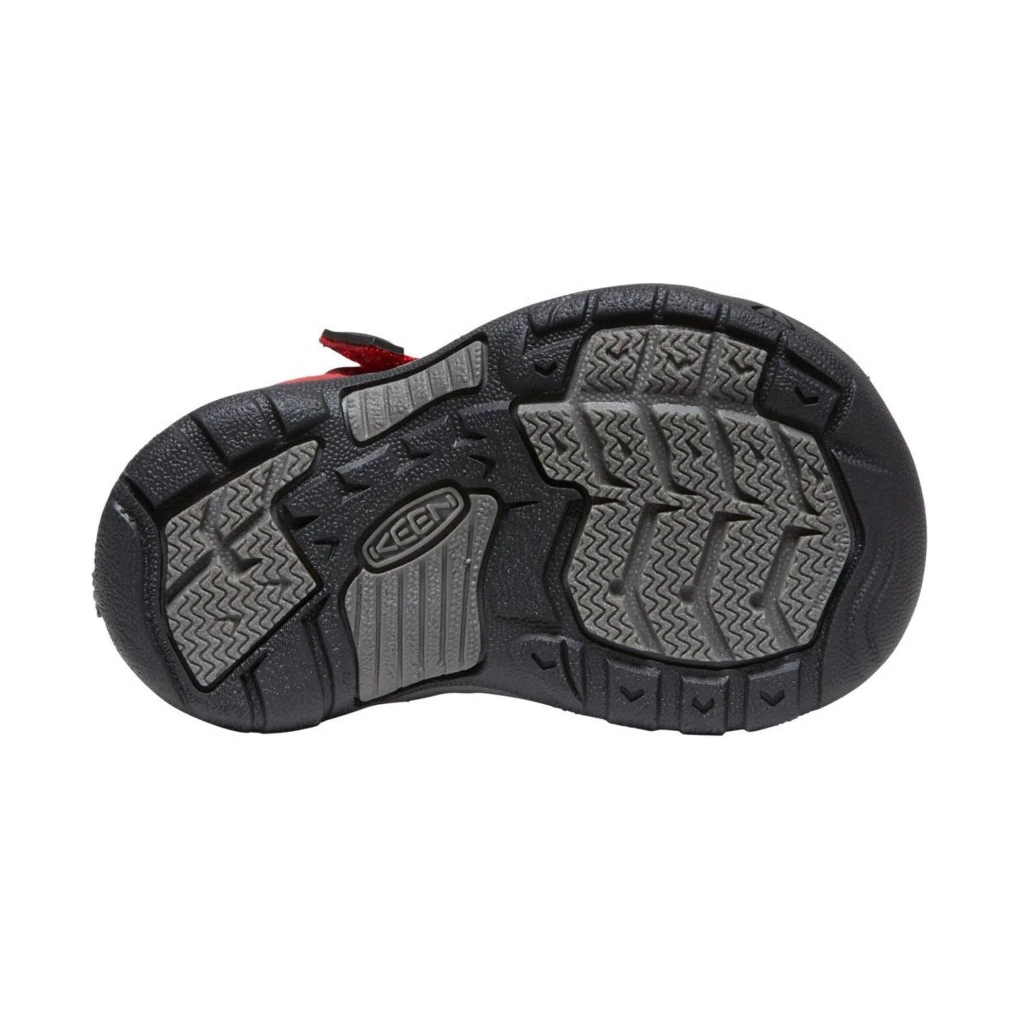 KEEN Toddler's Newport H2 - Ribbon Red/Gargoyle - Image 3