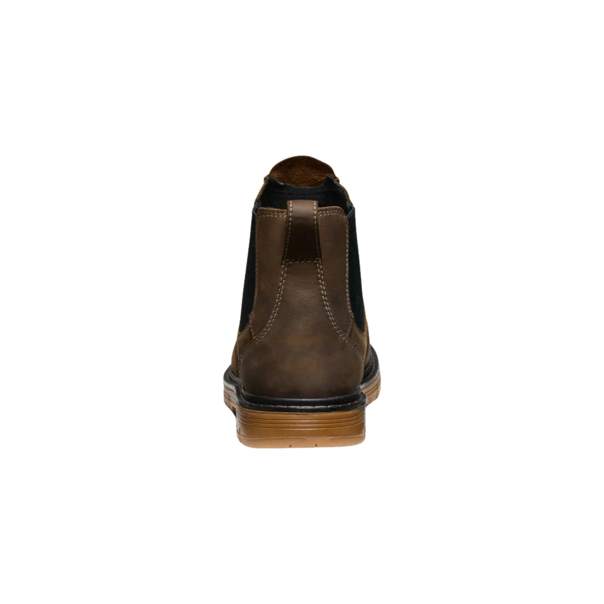KEEN Utility Men's San Jose Chelsea 90 Degree Heel Aluminum Toe Work Boots - Cascade Brown/Gum - Image 3