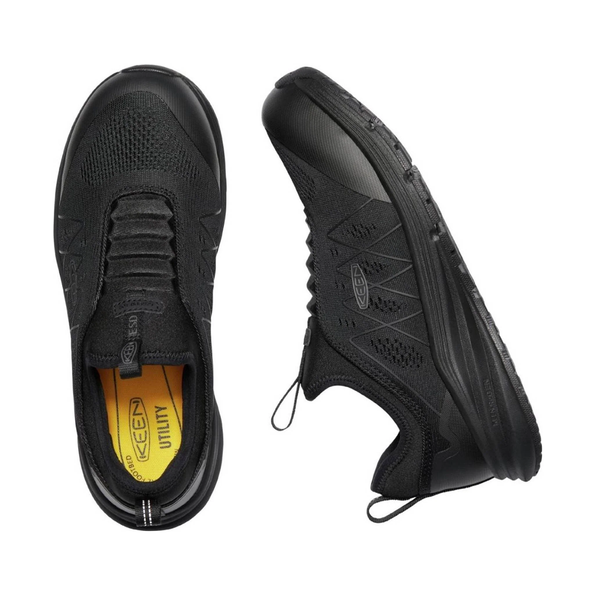 KEEN Utility Men's Vista Energy Shift ESD Carbon Fiber Toe Work Shoe - Black - Image 2