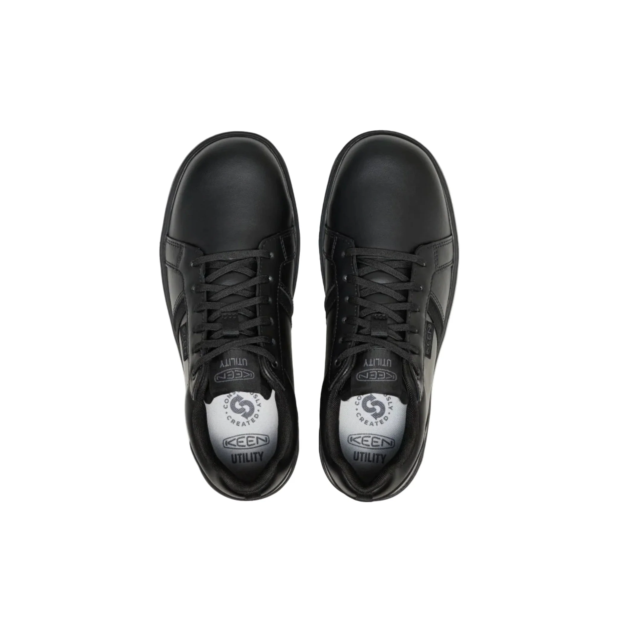 KEEN Utility Men's WTX Soft Toe Work Shoes - Black - Image 4