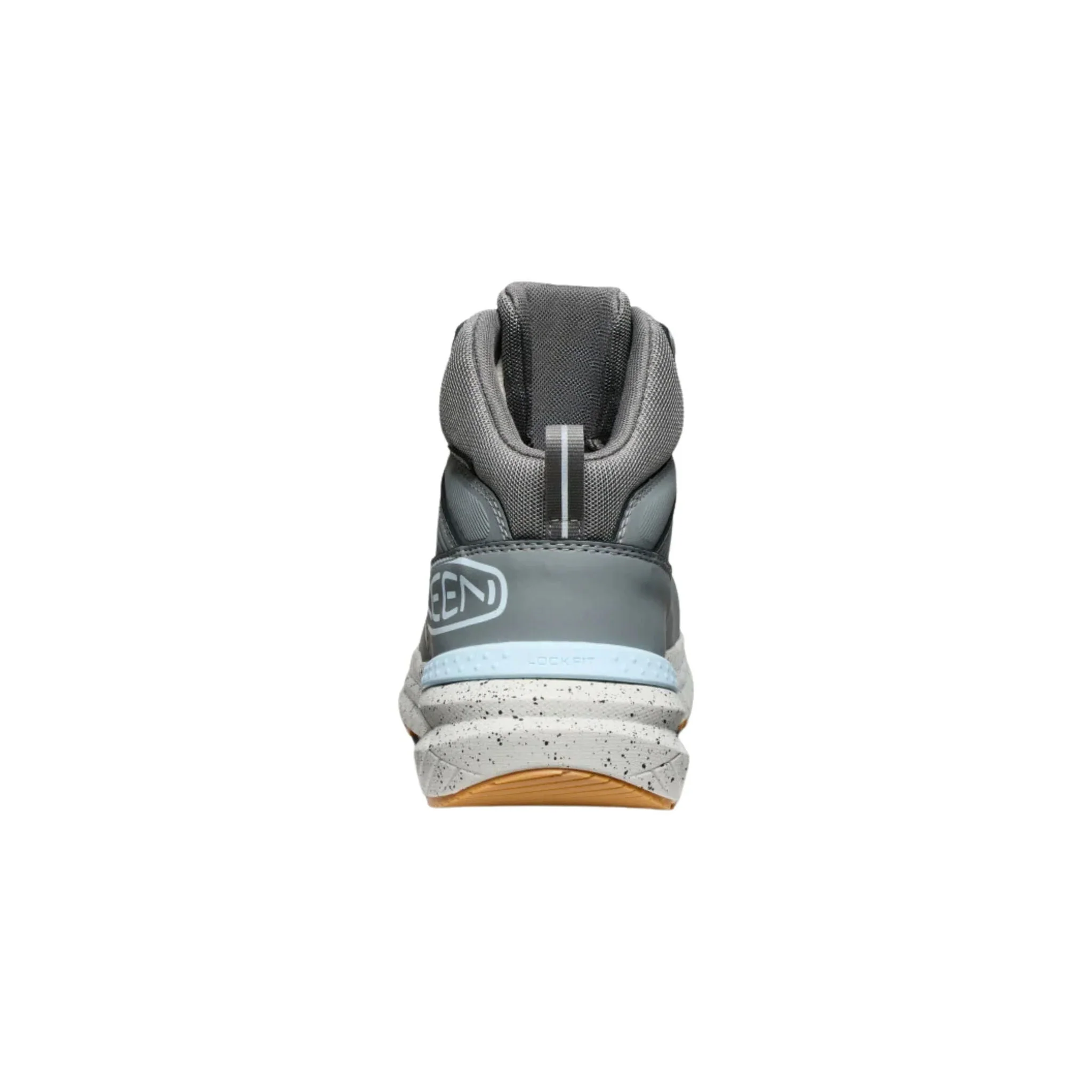 KEEN Utility Women's Synchro Waterproof Mid Carbon Toe Work Boots - Steel Grey/Gum - Image 3