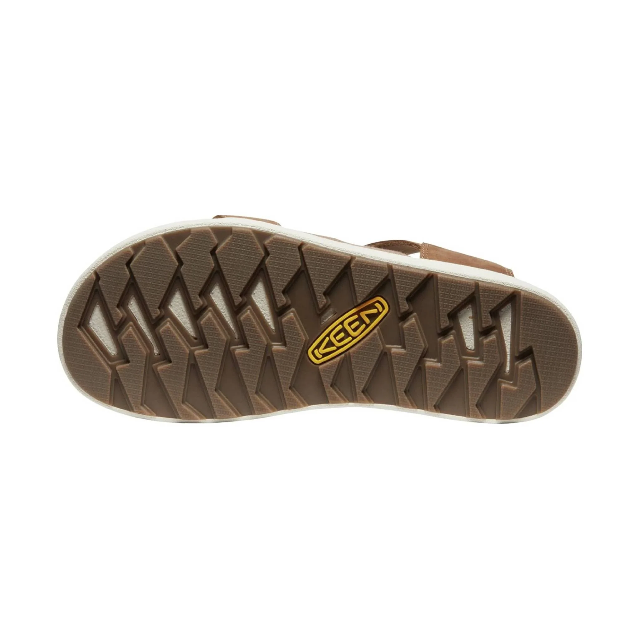 KEEN Women's Elle Mixed Strap Sandal - Toasted Coconut/Birch - Image 3