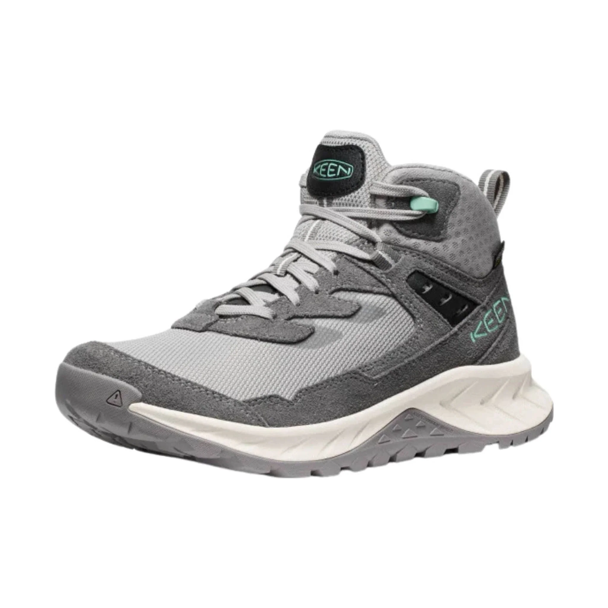KEEN Women's Hightrail Waterproof Hiking Boots - Alloy/Lichen - Image 2