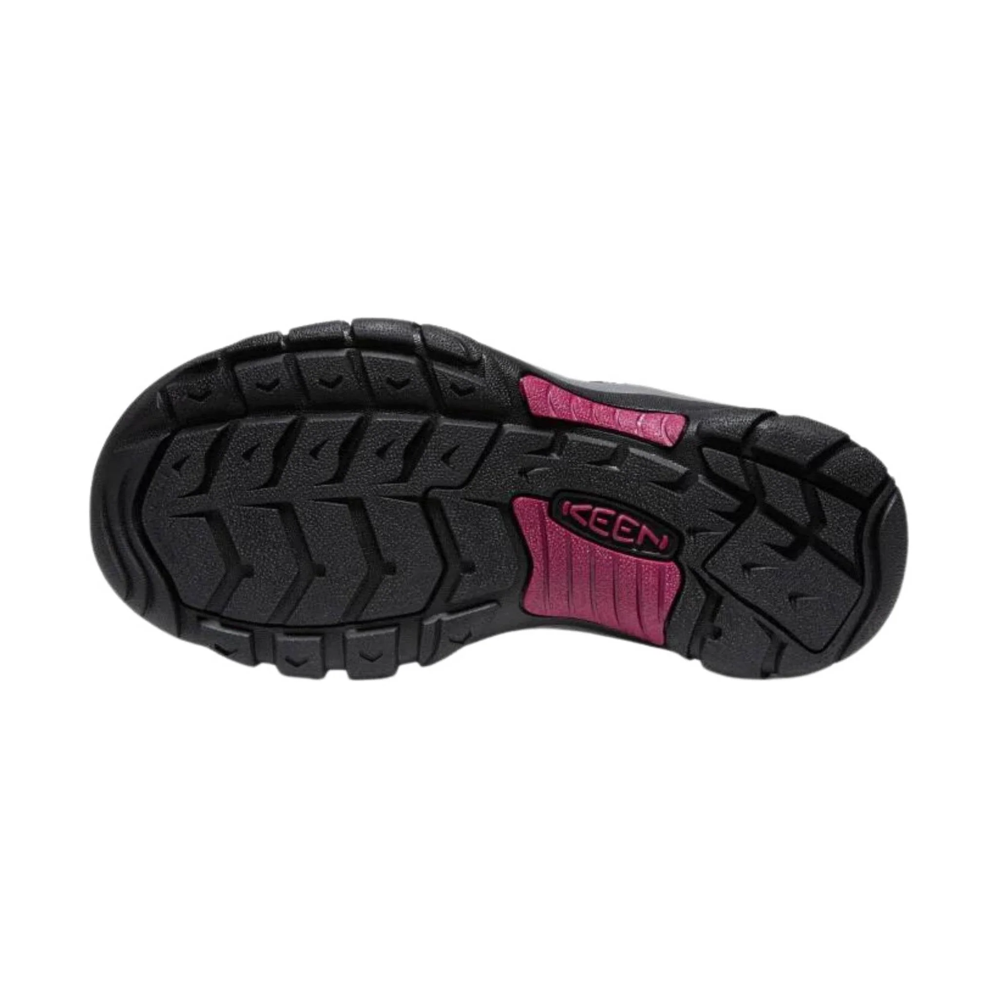 KEEN Women's Newport H2 - Black/Raspberry Wine - Image 3