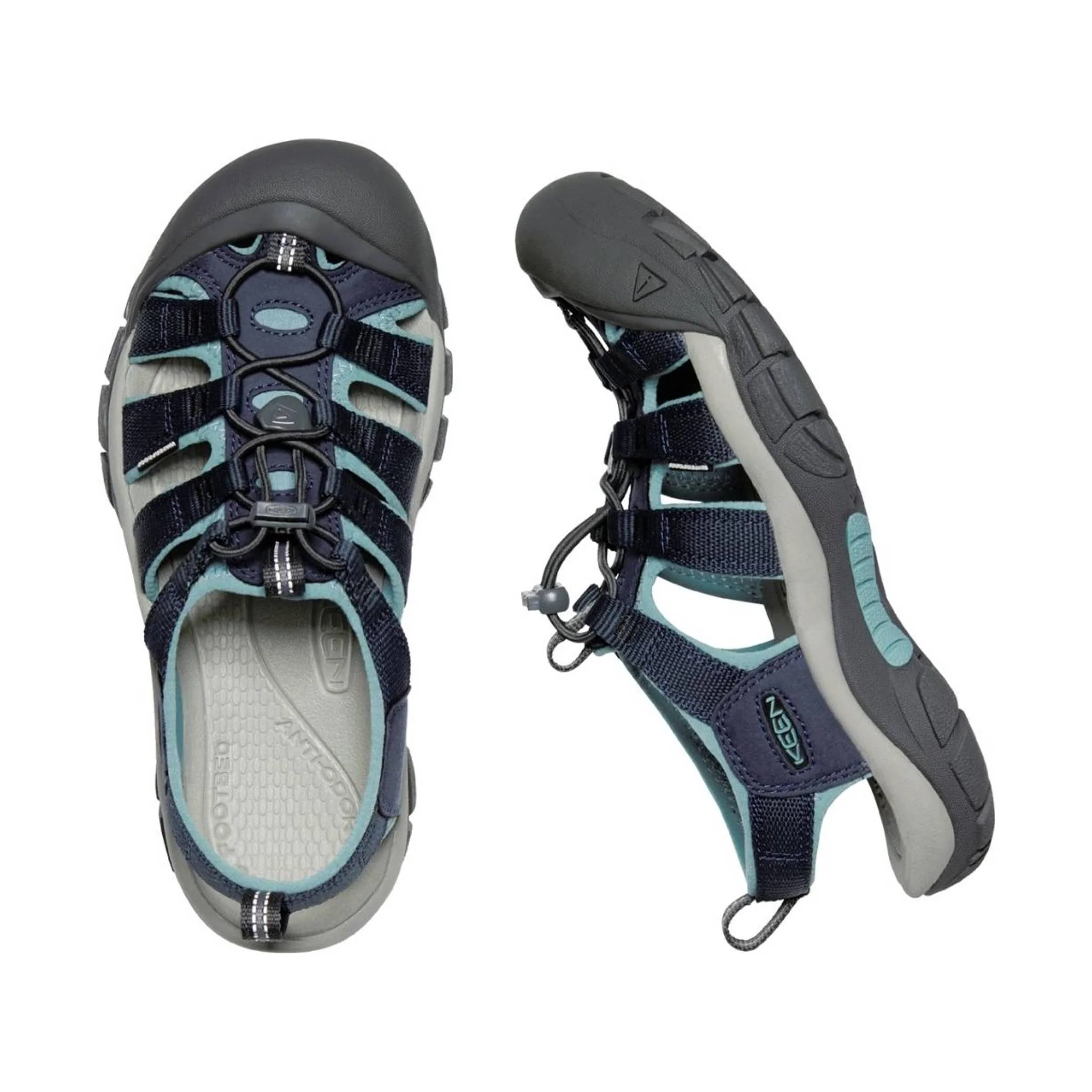 KEEN Women's Newport H2 - Navy/Magnet - Image 2