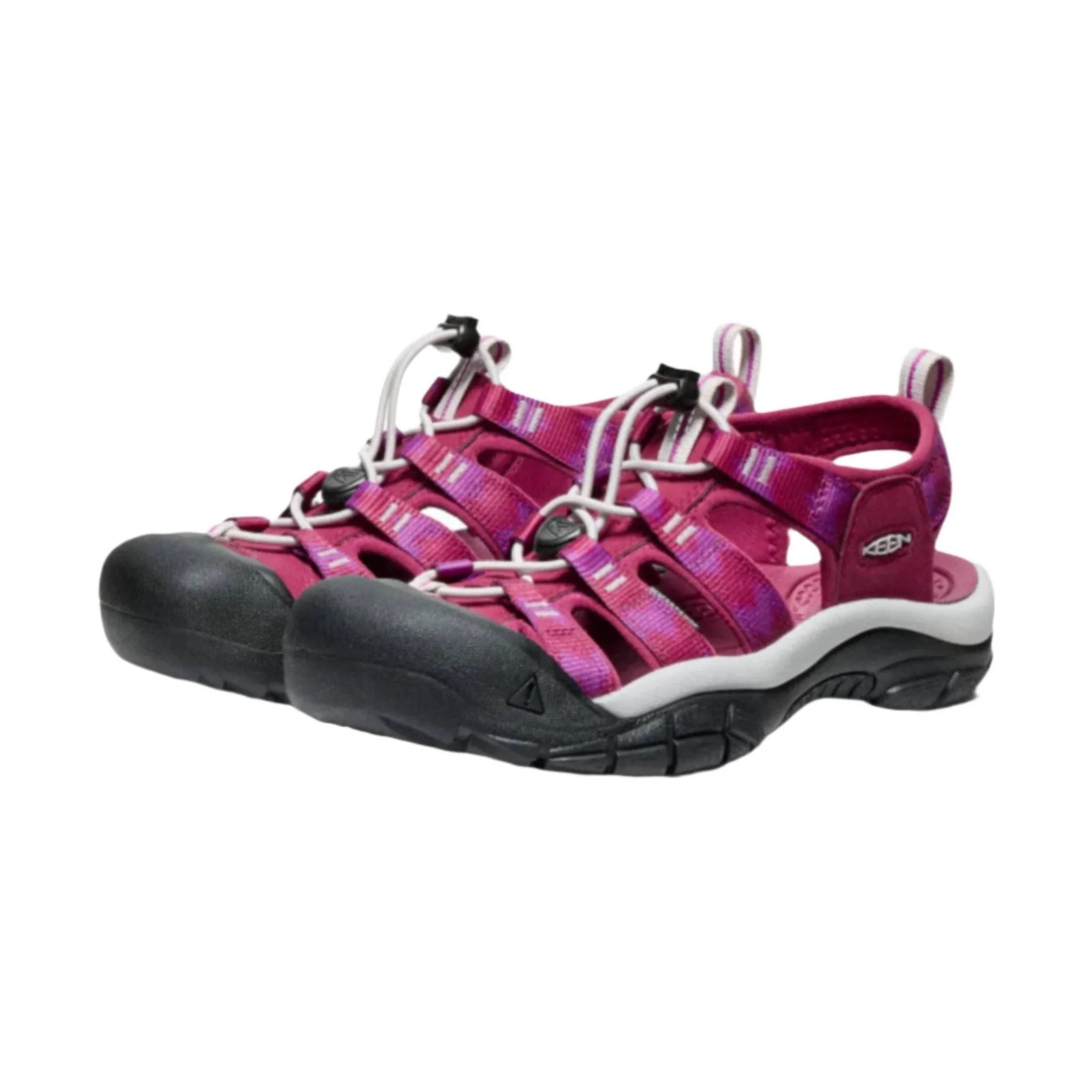 KEEN Women's Newport H2 Sandal - Beaujolais/Star White - Image 2