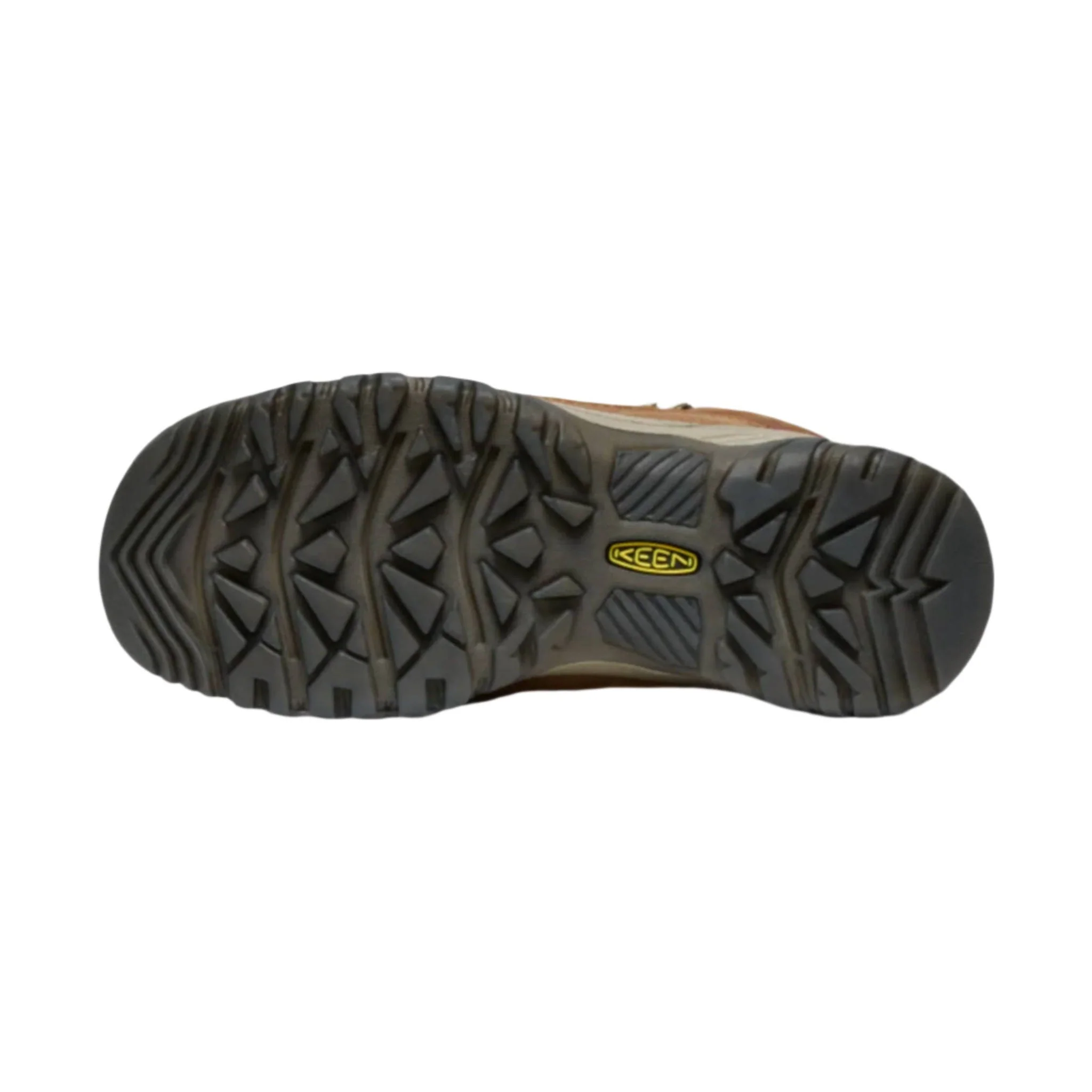 KEEN Women's Targhee IV Mid Waterproof Hiking Boot - Bison/Beaujolais - Image 5