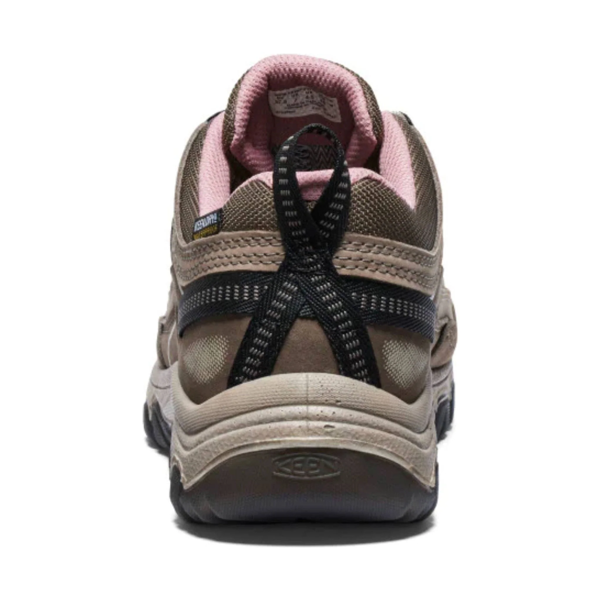 Keen Women's Targhee IV Waterproof Hiking Shoe - Brindle/Nostalgia Rose - Image 3
