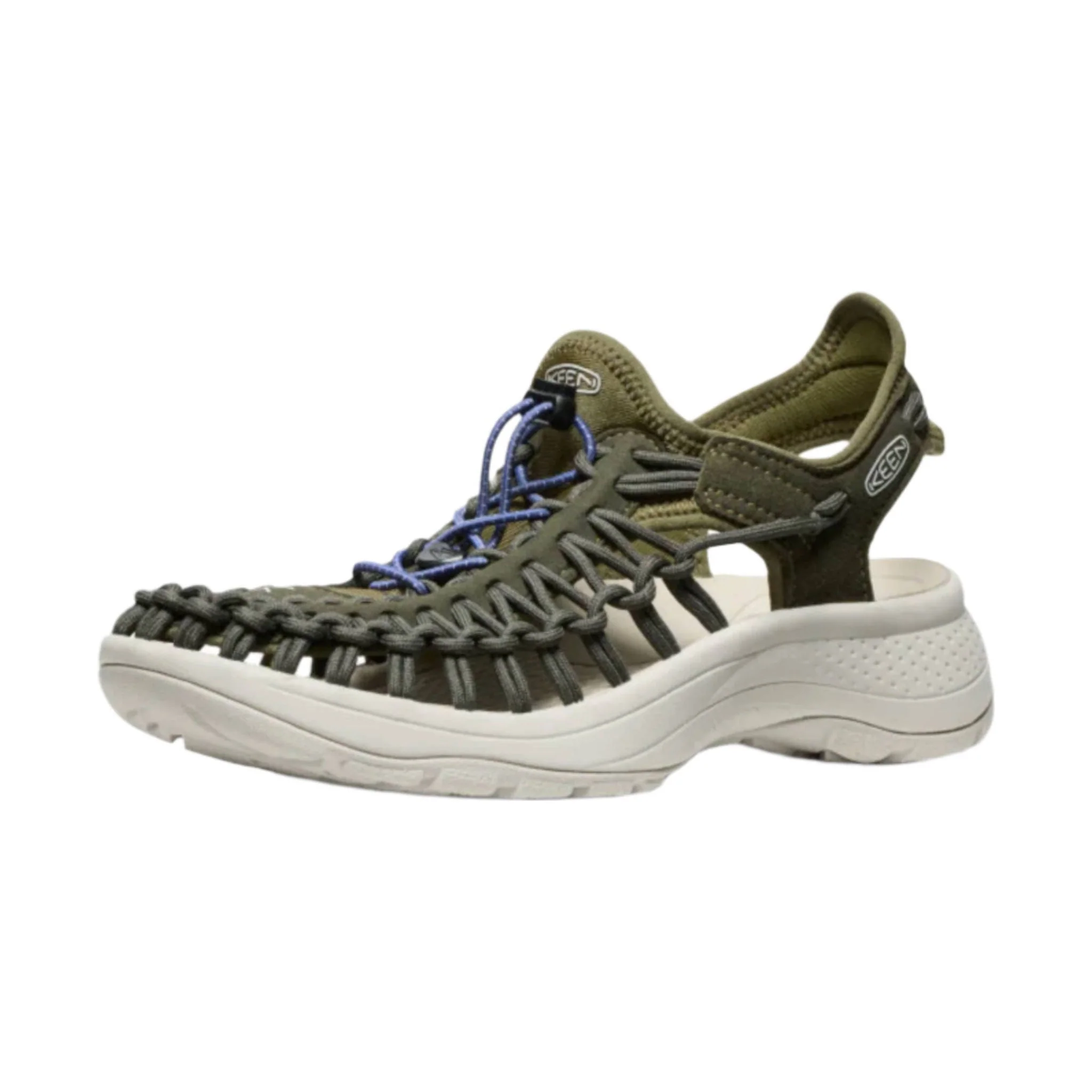 KEEN Women's Uneek Astoria Sandal - Forest Night/Skipper Blue - Image 2