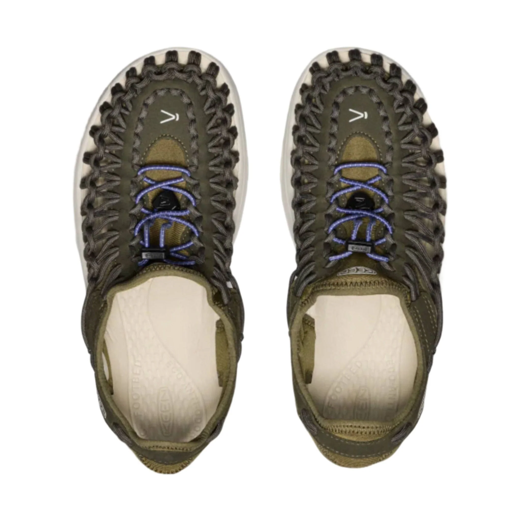 KEEN Women's Uneek Astoria Sandal - Forest Night/Skipper Blue - Image 3