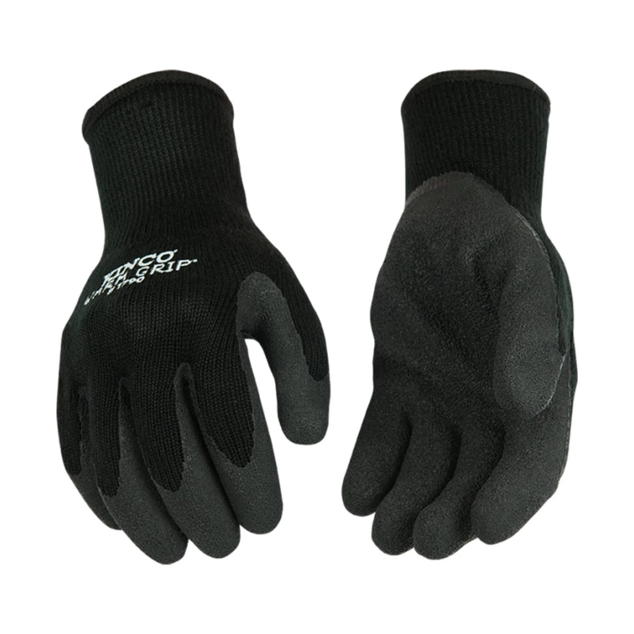 Kinco Men's Thermal Lined Grip Gloves - Black - Image 2
