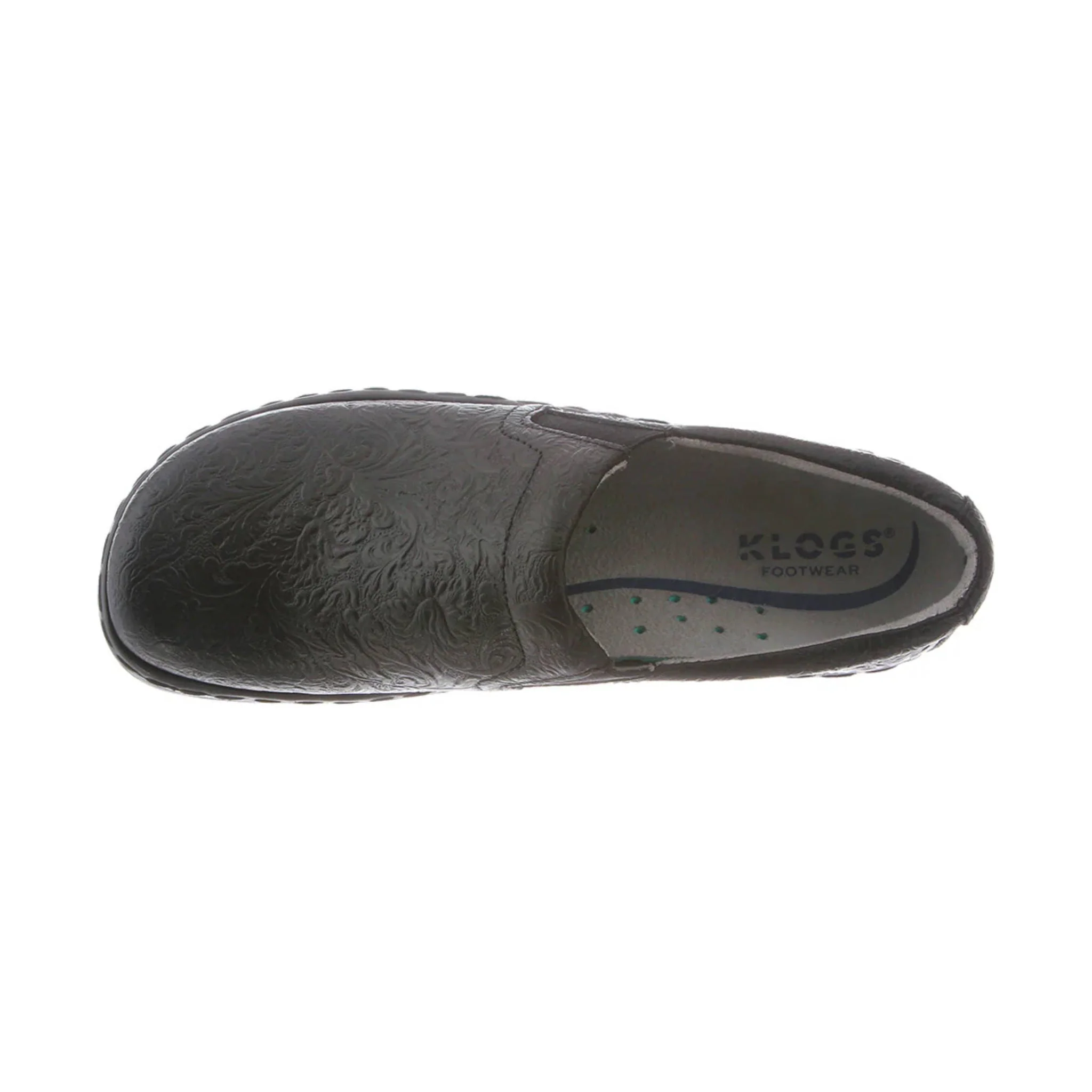 Klogs Women's Naples - Black Tooled - Image 3