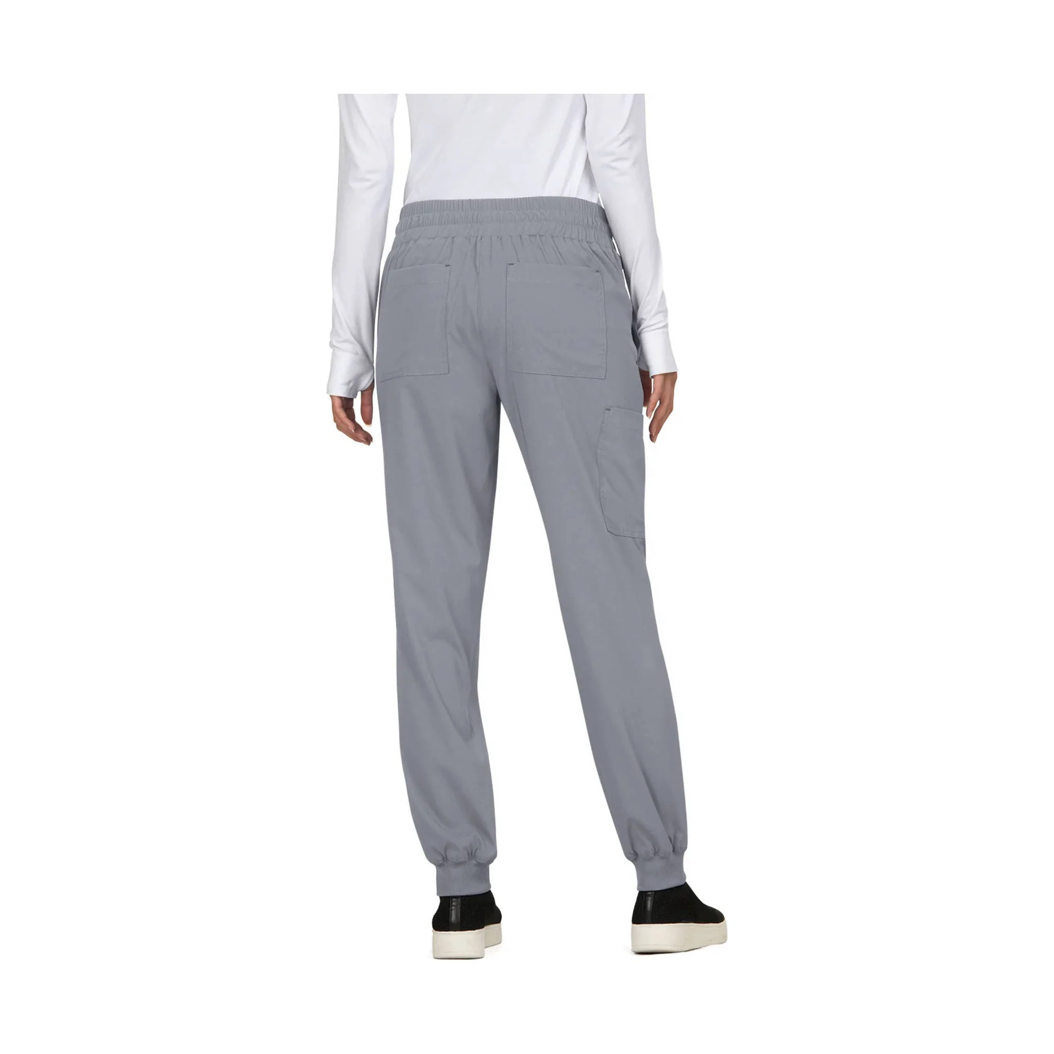 Koi Women's Gemma Jogger Scrub Pant - Platinum Grey - Image 3