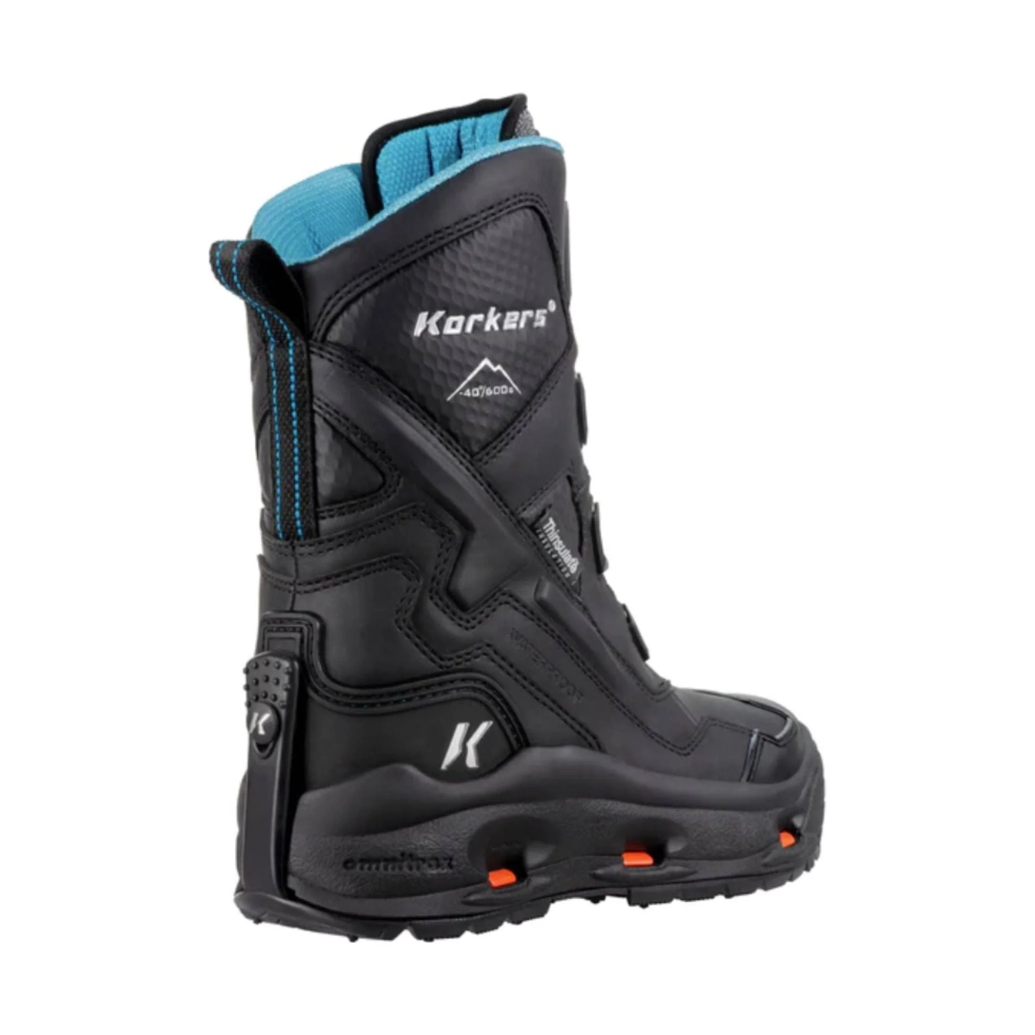 Korkers Women's Polar Vortex 1200 Winter Boots - Black - Image 4
