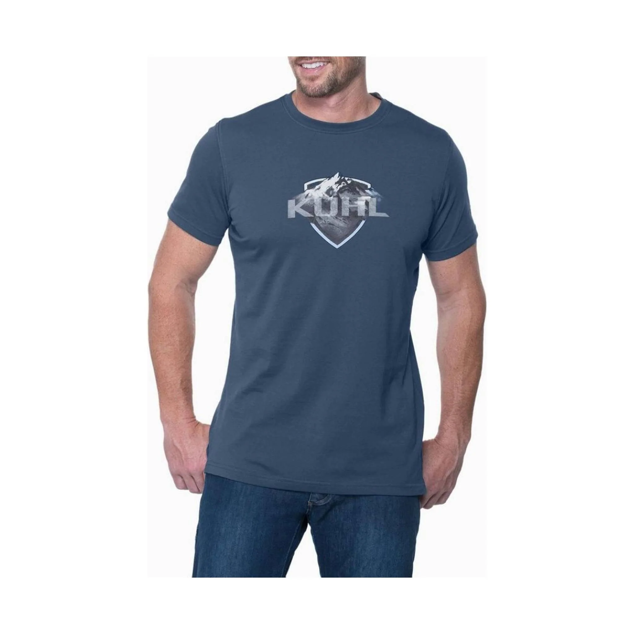 Kuhl Men's Born in the Mountains T-Shirt - Pirate Blue